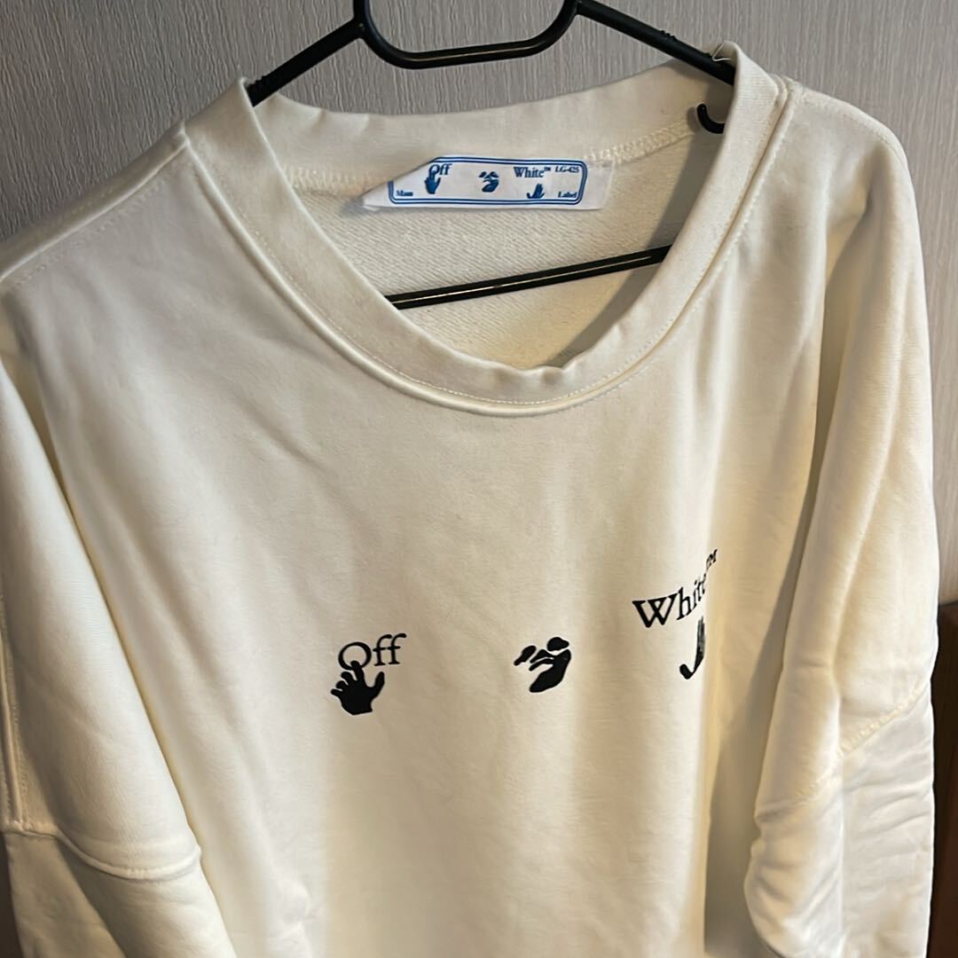 Off White Sweatshirt Beyaz — görsel 4/6