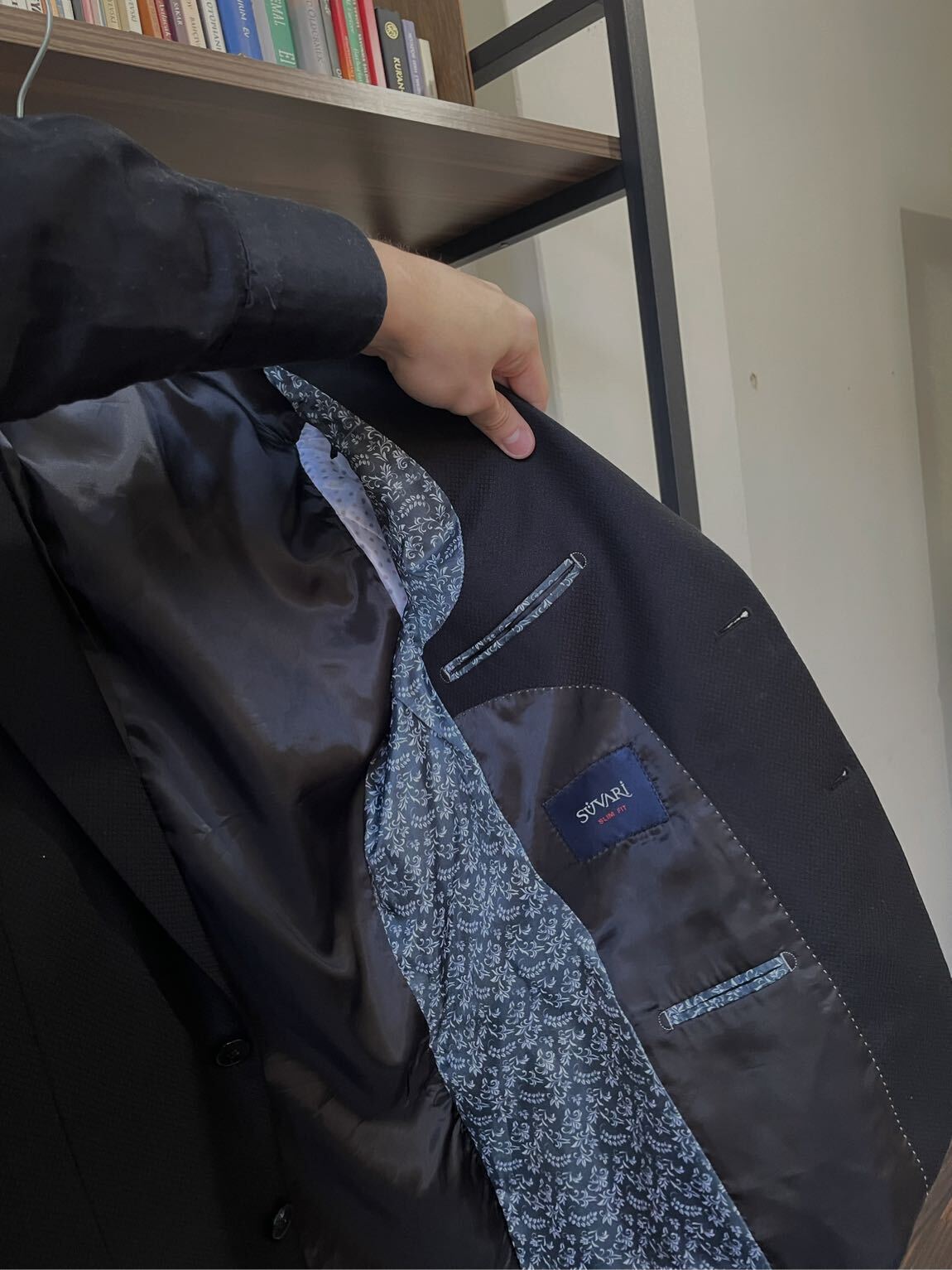 Süvari Marka Slim Fit Siyah Takım Elbise — görsel 3/5