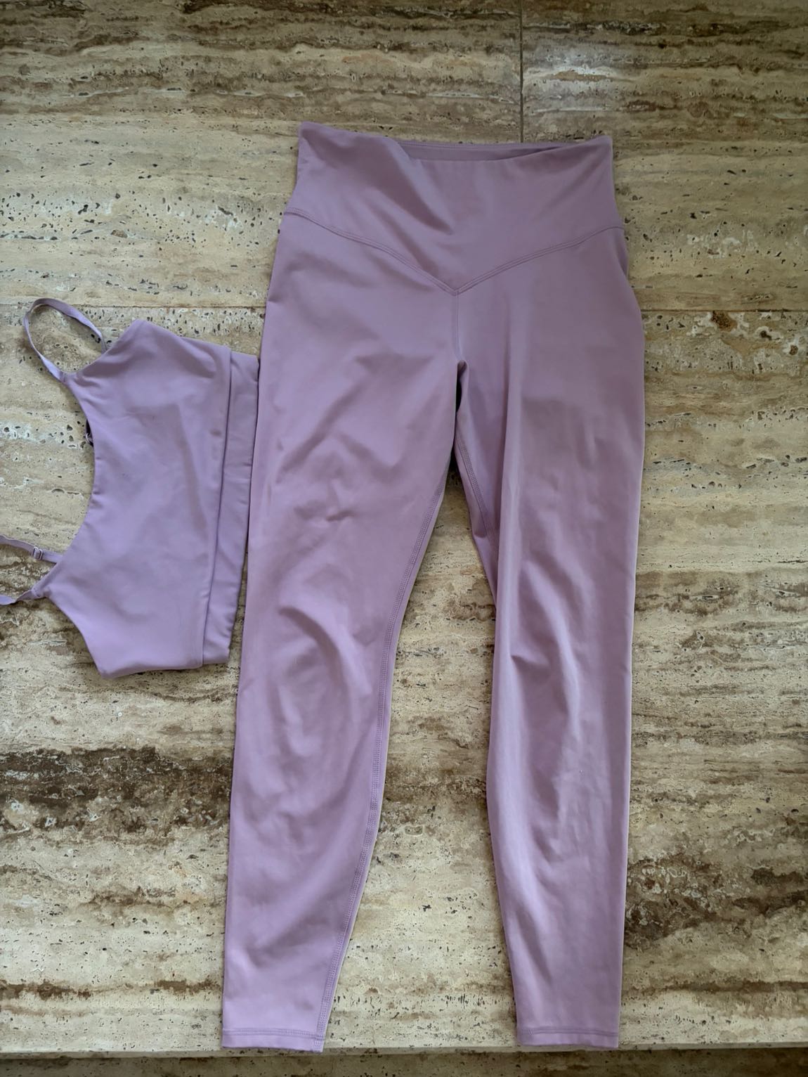 H&M Lila Spor Tayt ve Sütyen Seti — görsel 3/5