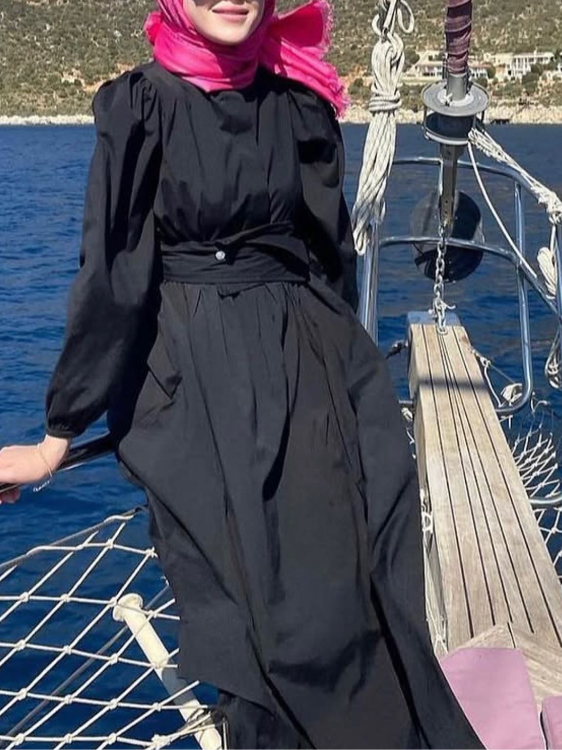 Lavinia Couture Siyah Uzun Elbise — görsel 2/7