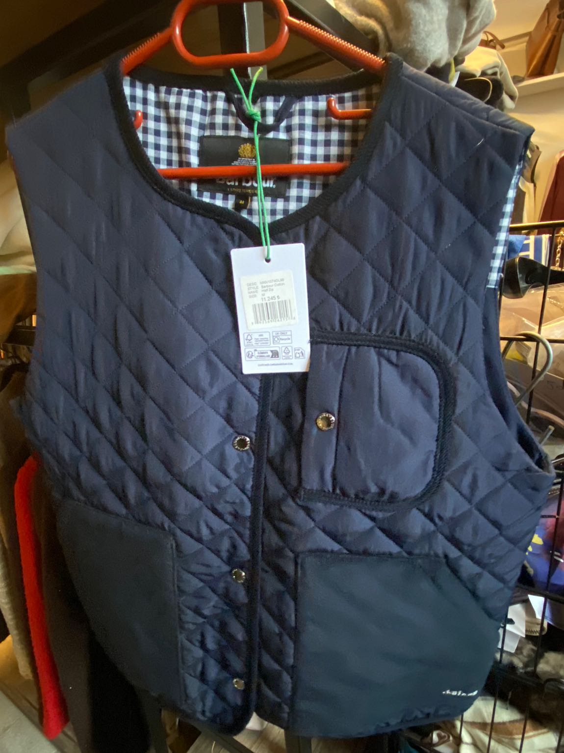 Barbour Kapitone Yelek — görsel 3/5