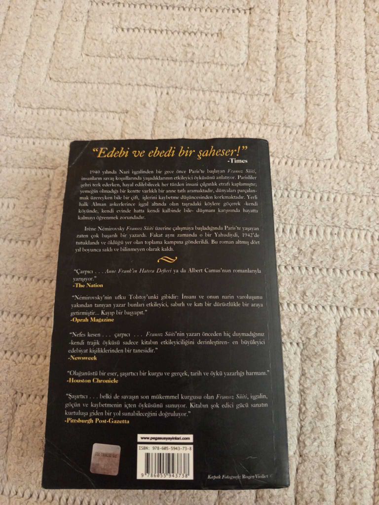 Fransız Süiti Kitabı — görsel 2/2