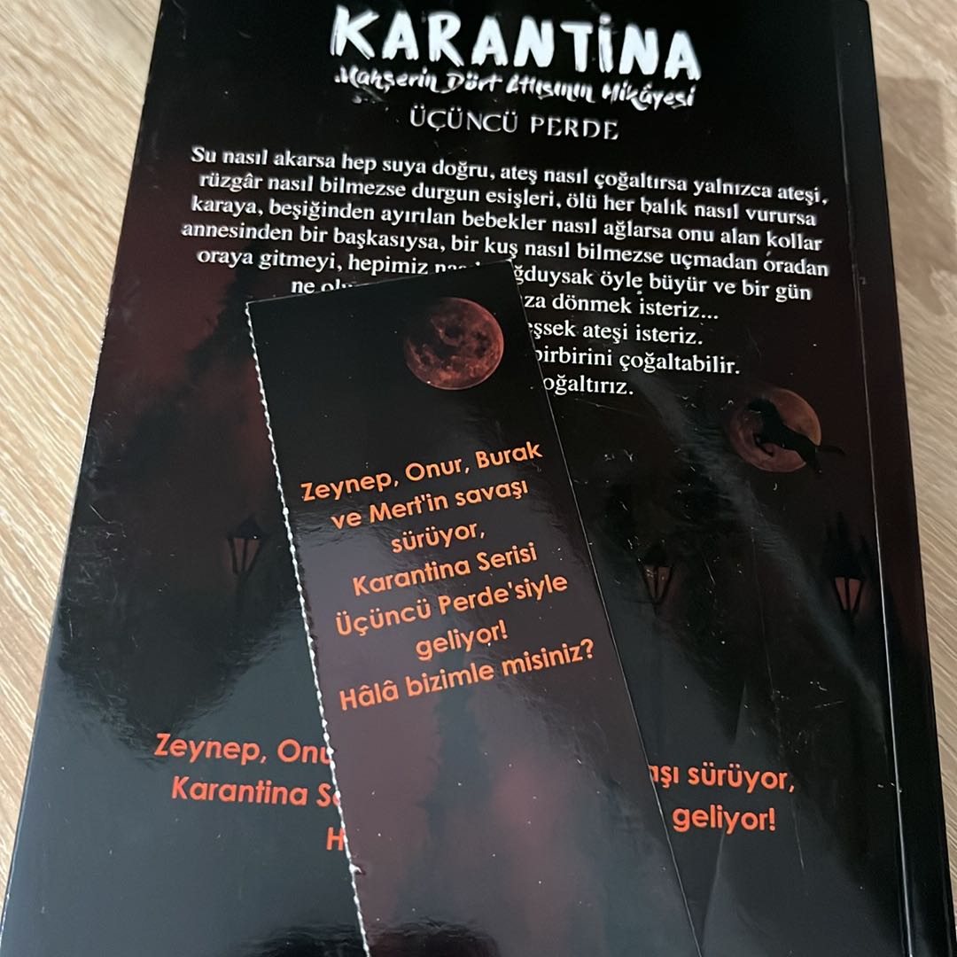 Karantina Üçüncü Perde Kitabı — görsel 4/6
