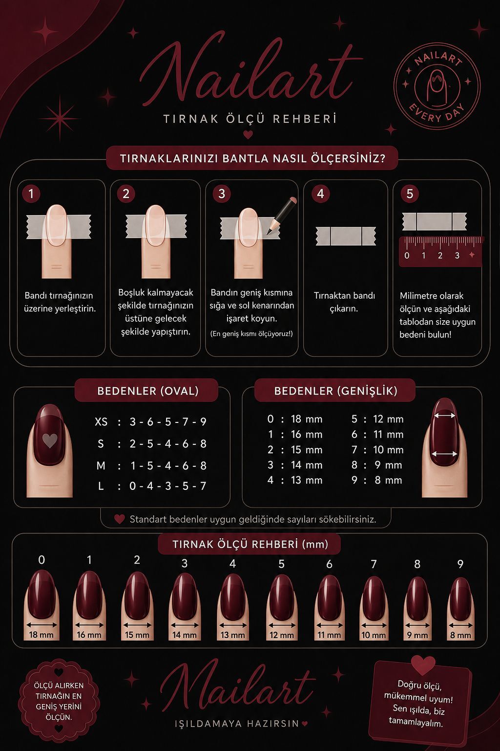 simli French JEL Takma Tırnak Seti — görsel 2/2