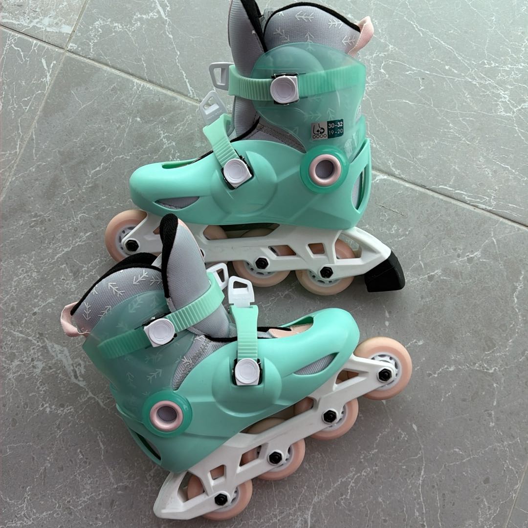 Turkuaz Oxelo Inline Paten kız çocuk — görsel 3/5