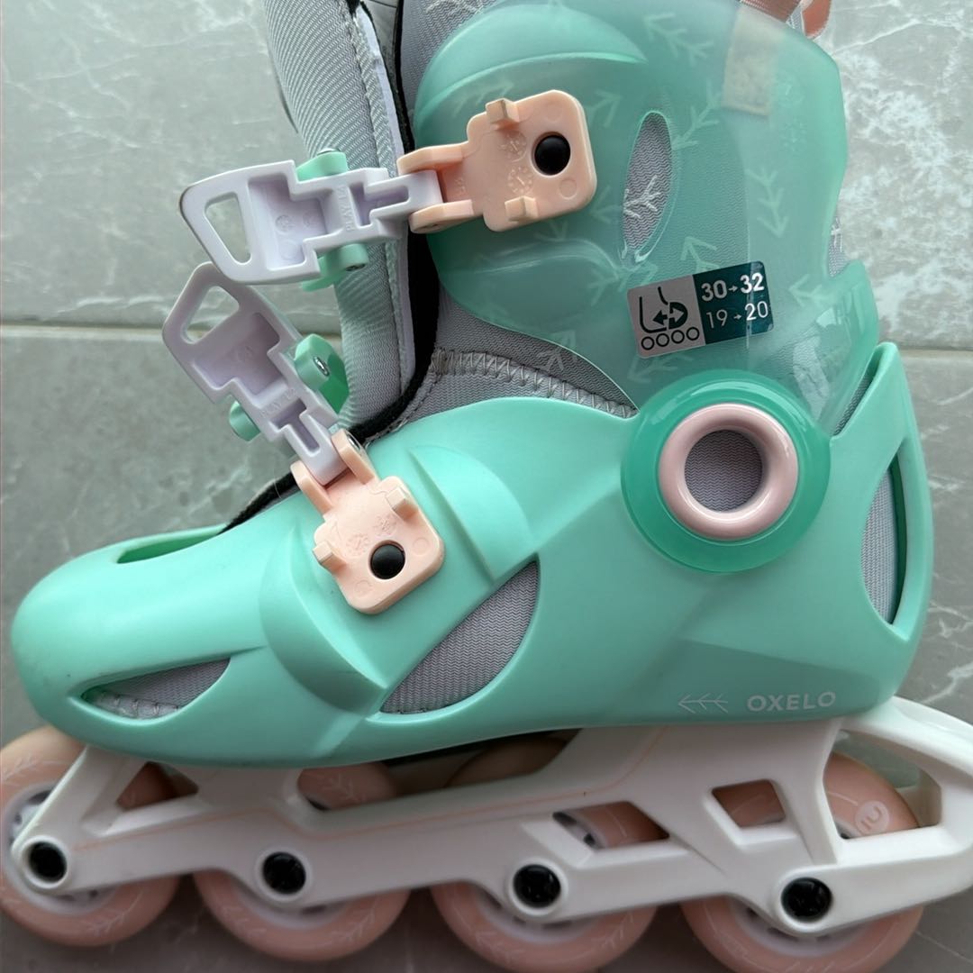 Turkuaz Oxelo Inline Paten kız çocuk — görsel 2/5