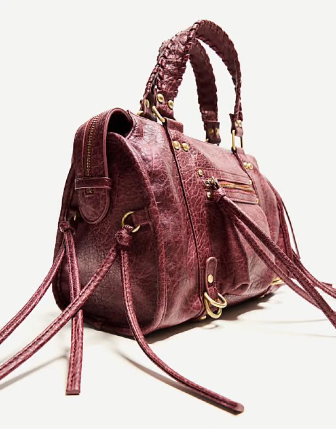 Bershka Bordo Kadın Çanta — görsel 2/4