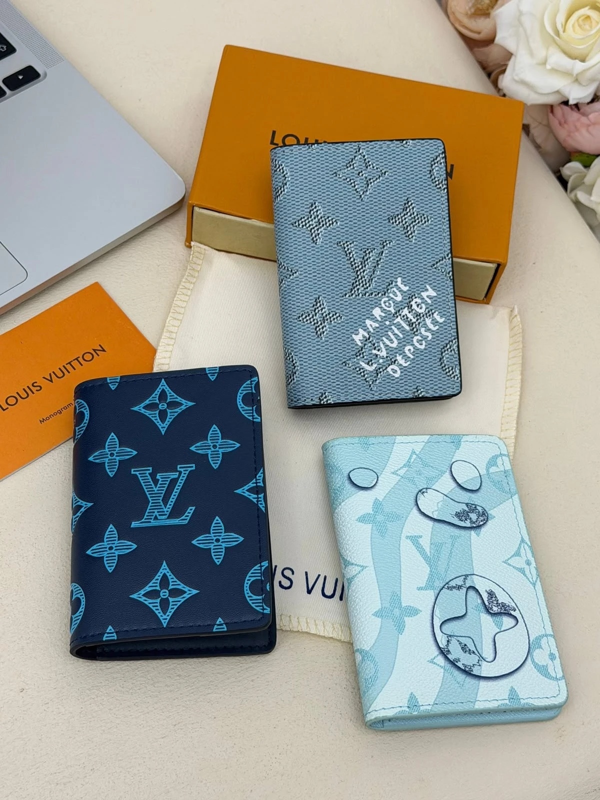 Louis Vuitton Kadın Erkek Cüzdan Deri — görsel 5/6
