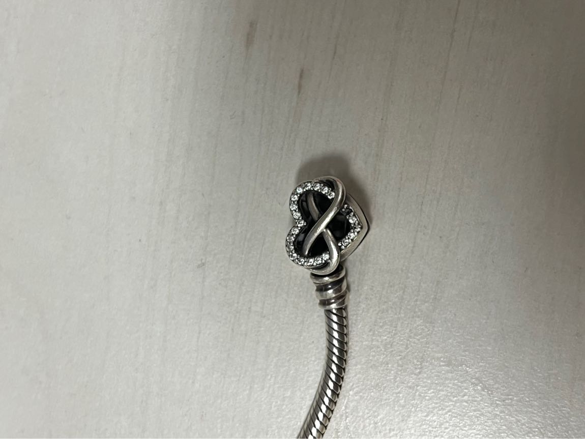 Pandora Sonsuzluk Kalp Charm Bileklik — görsel 2/6