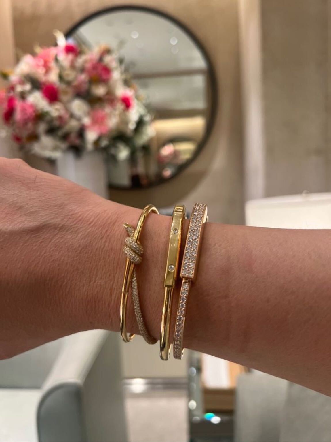Tiffany & Co Lock Bangle Bracelet — görsel 7/12