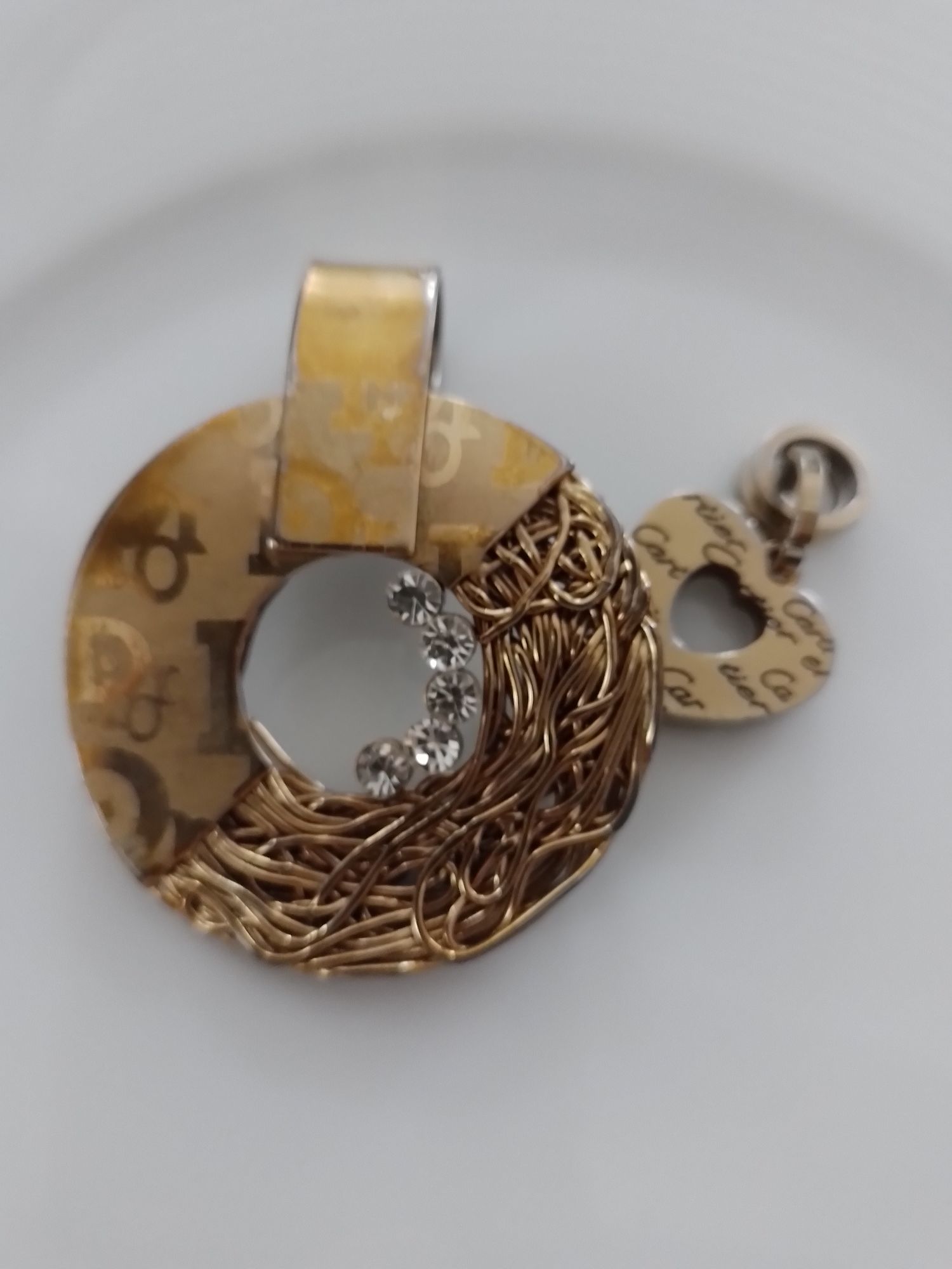 90 lar Dior ve cartier kolye ucu — görsel 5/7