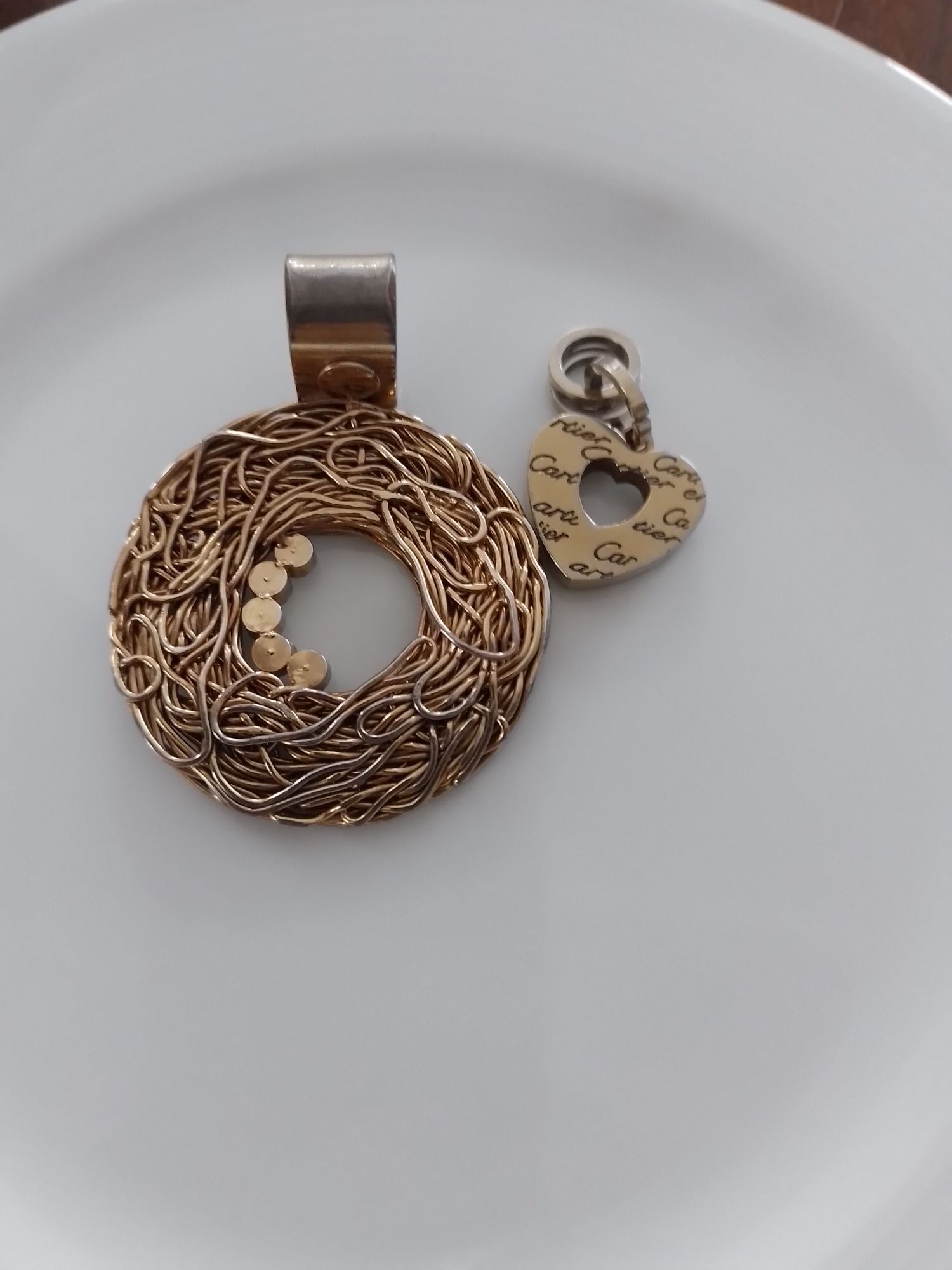 90 lar Dior ve cartier kolye ucu — görsel 2/7