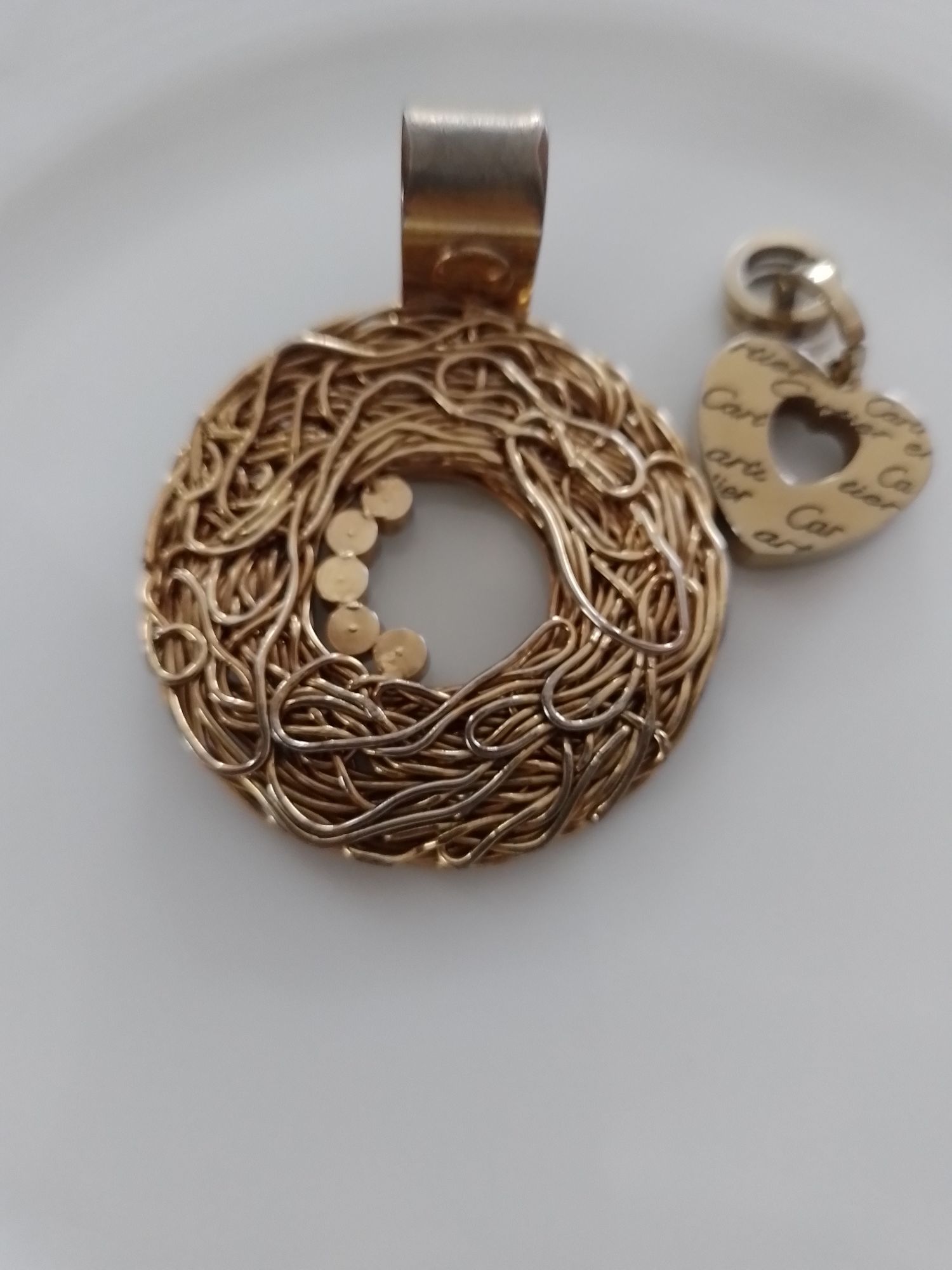 90 lar Dior ve cartier kolye ucu — görsel 3/7