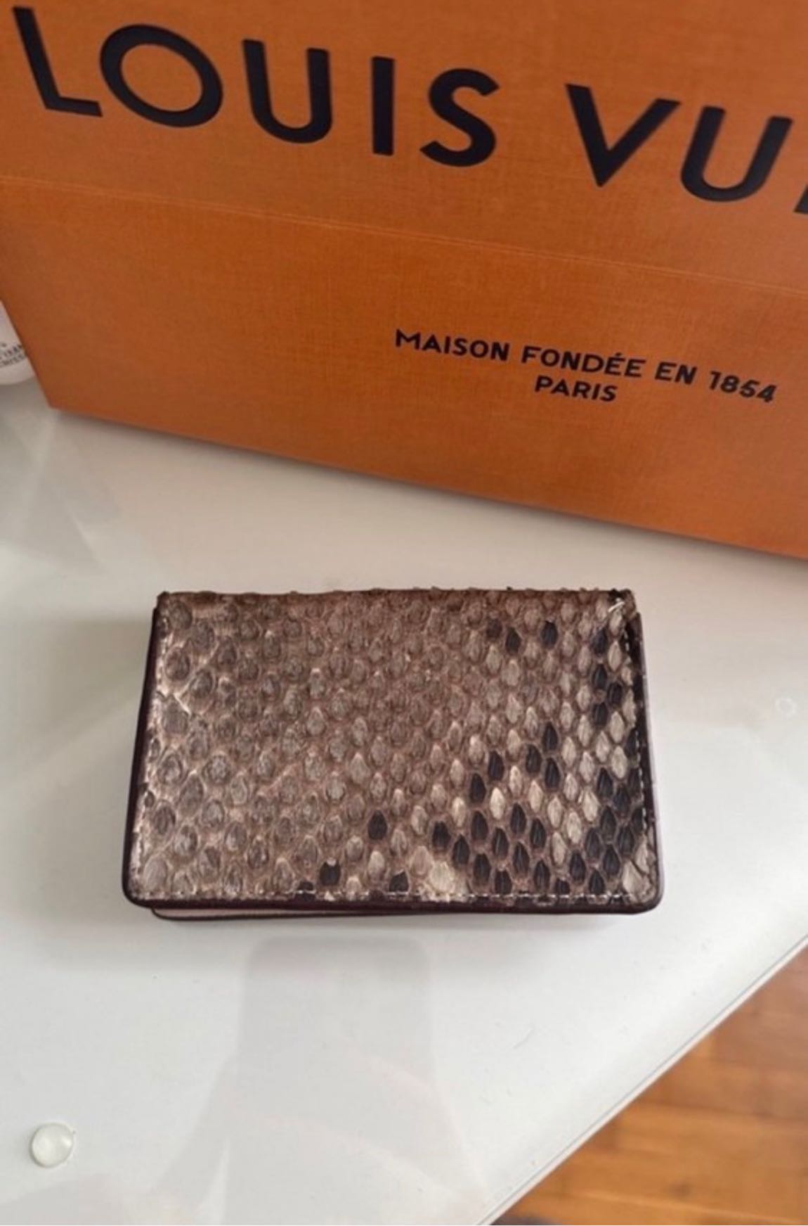 ADAMO Exotic desenli Mini Deri Cüzdan — görsel 3/7