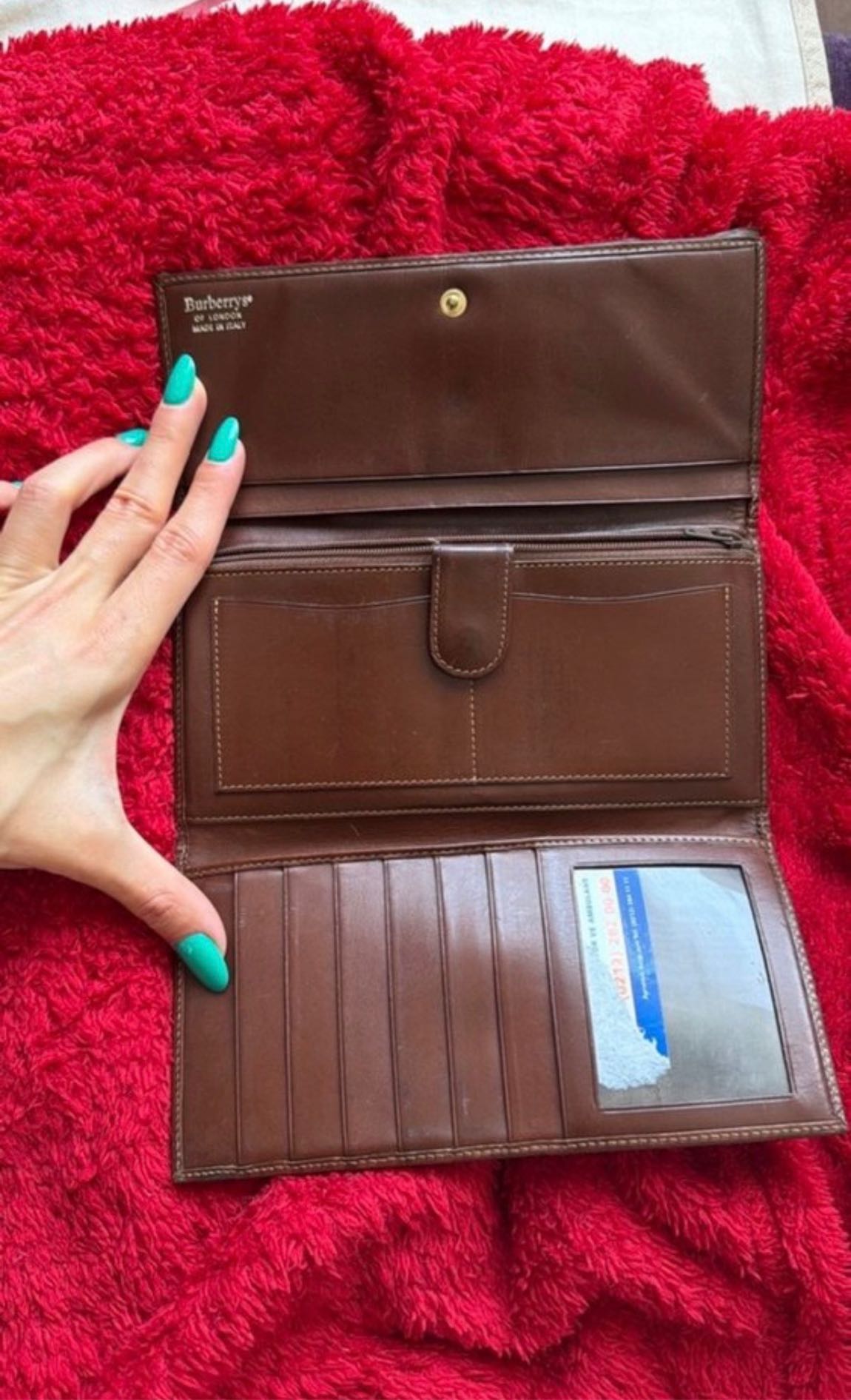 Burberry Deri Cüzdan — görsel 4/4