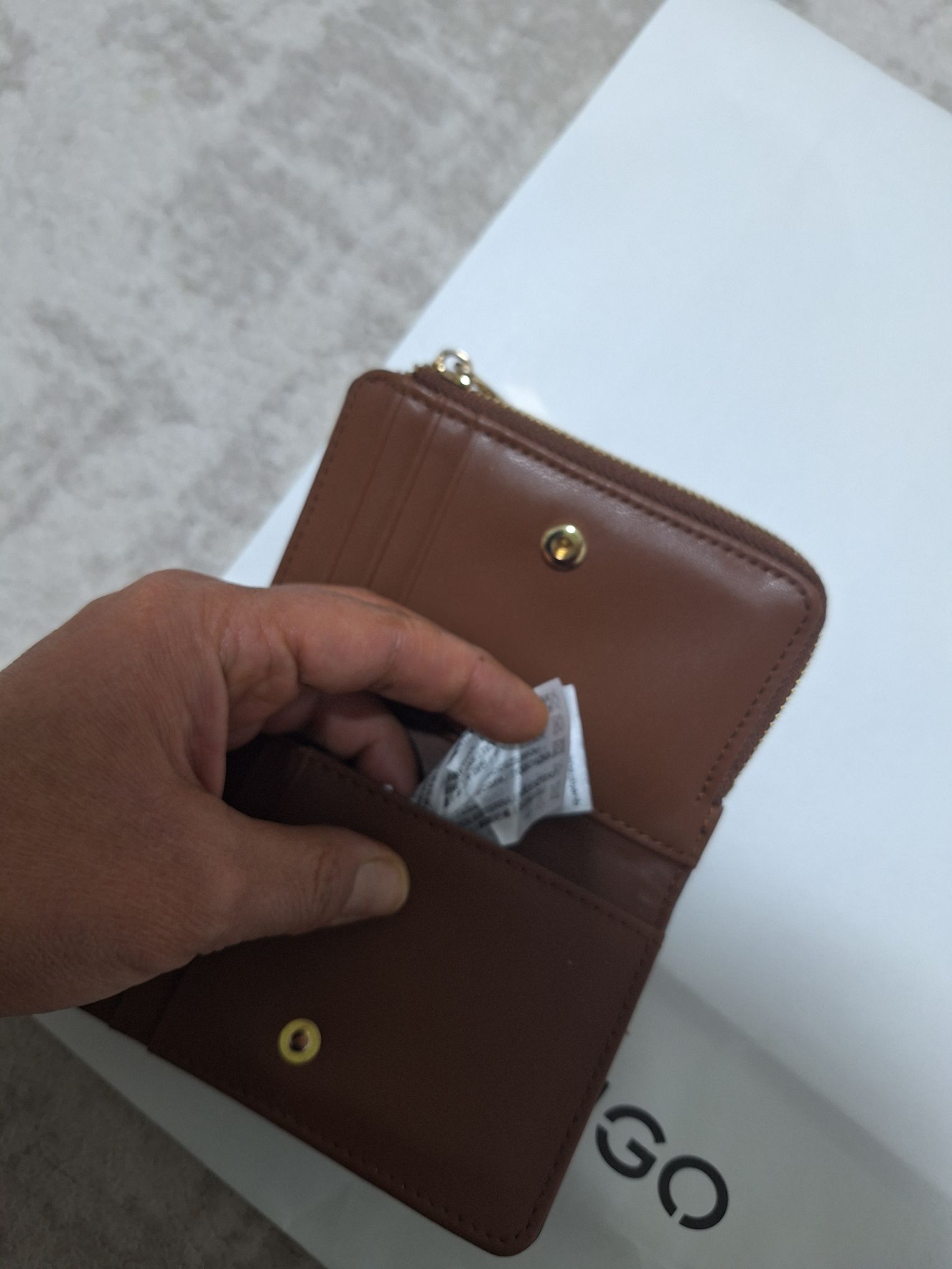 mango monogramli kucuk cuzdan kartlik — görsel 5/7