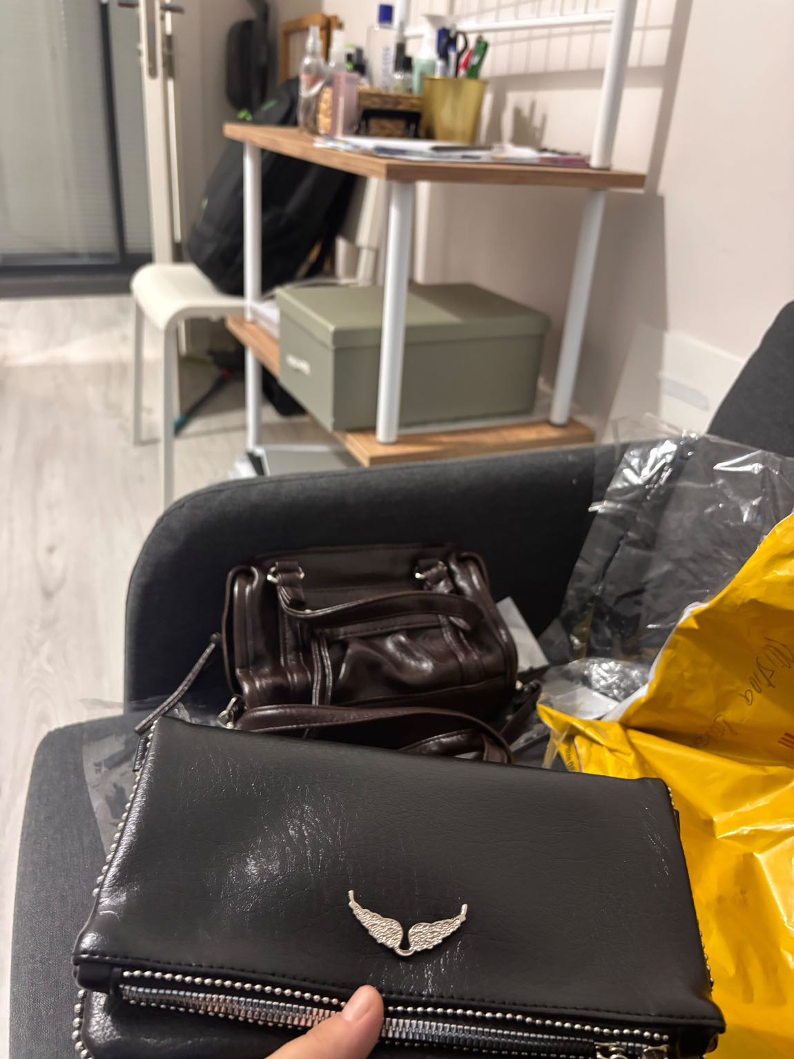 Zadig & Voltaire Siyah El Çantası — görsel 3/3