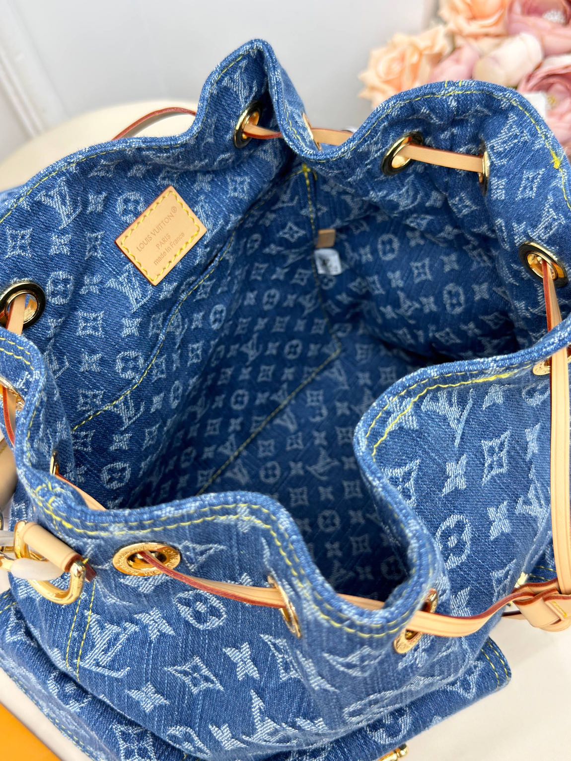 Louis Vuitton Mavi Jean Çanta — görsel 6/8