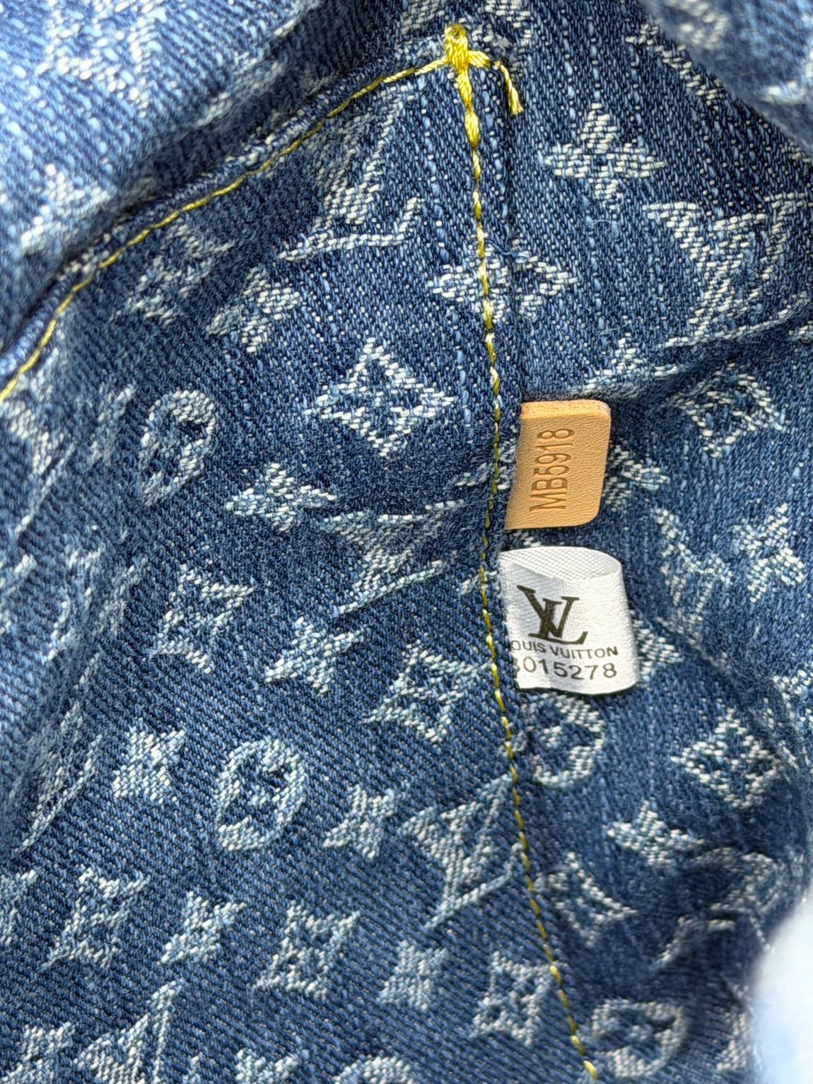 Louis Vuitton Mavi Jean Çanta — görsel 7/8