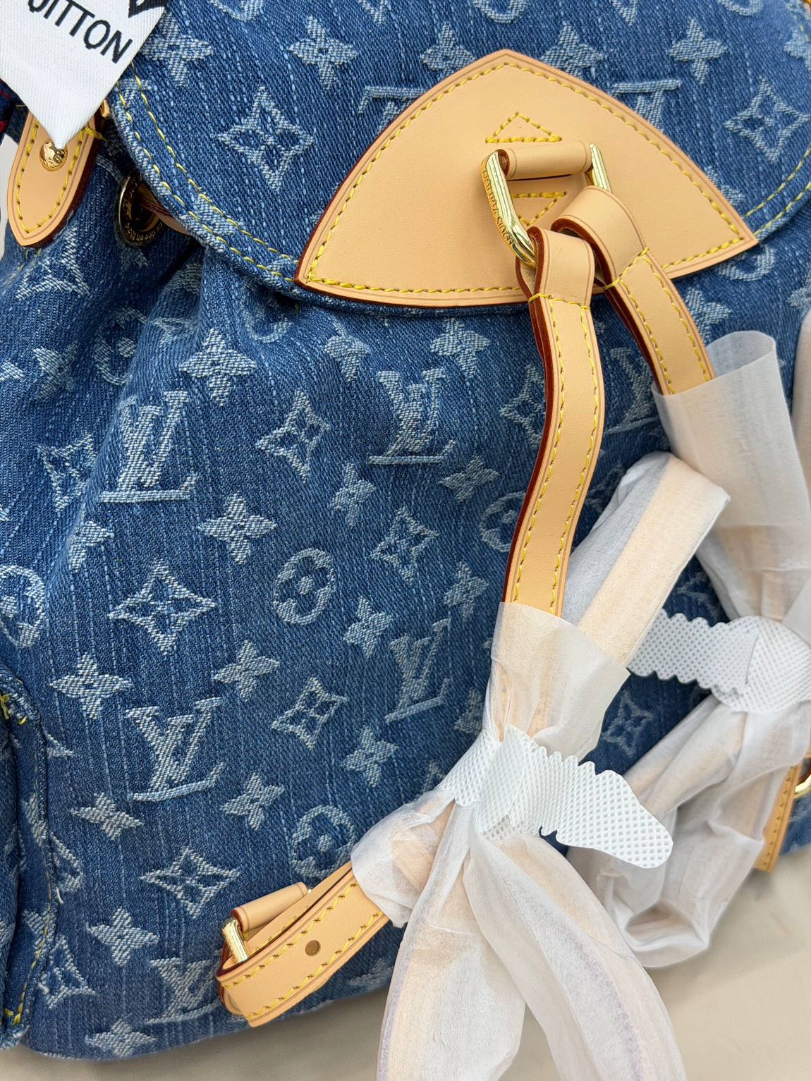 Louis Vuitton Mavi Jean Çanta — görsel 4/8