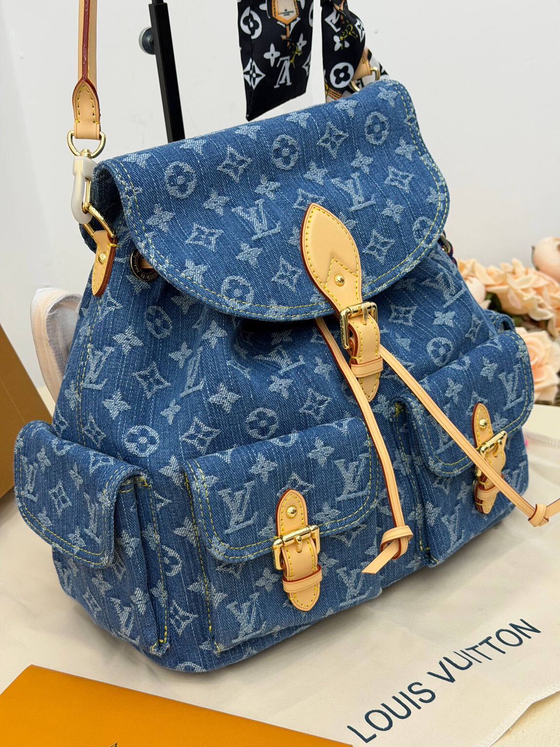 Louis Vuitton Mavi Jean Çanta — görsel 2/8