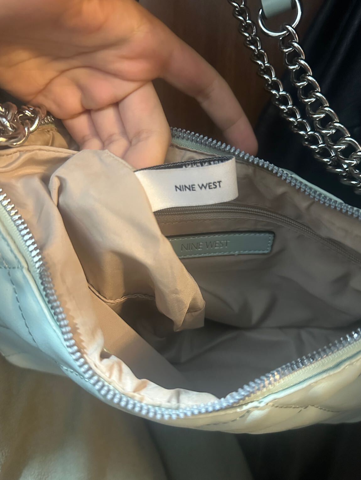 Nine West Zincir Askılı Omuz Çantası — görsel 6/8