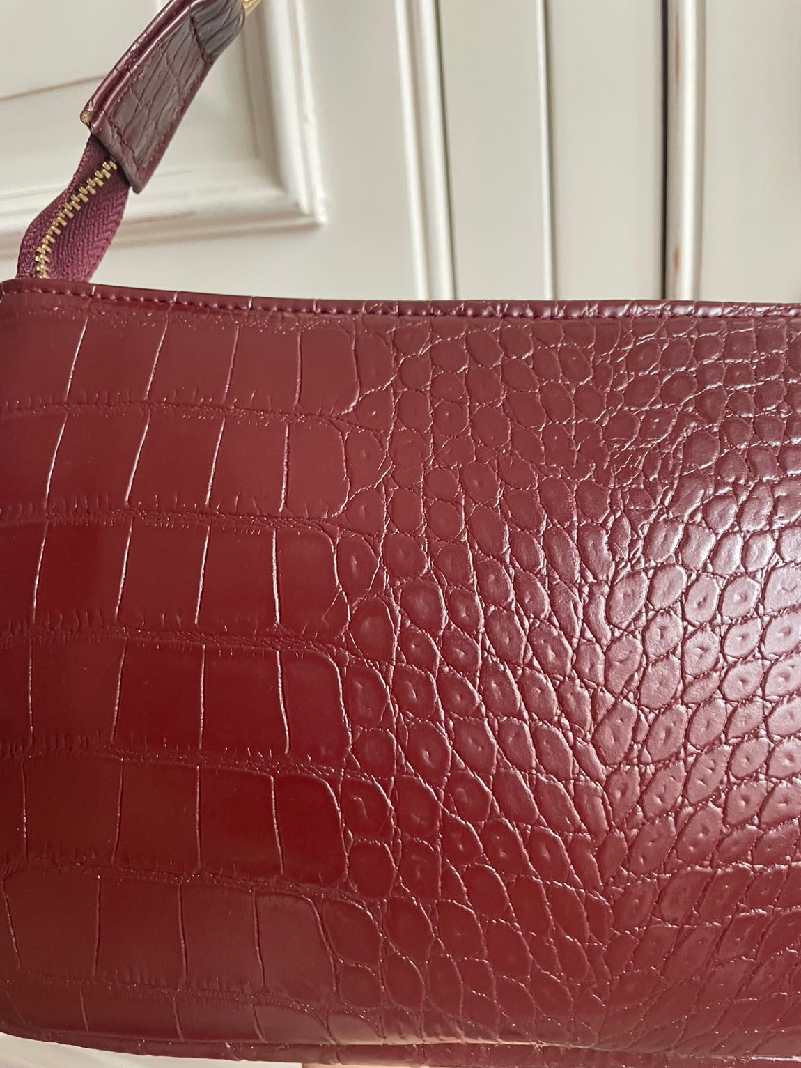 Aybike Karayel Croc Desen Omuz Çantası — görsel 4/8