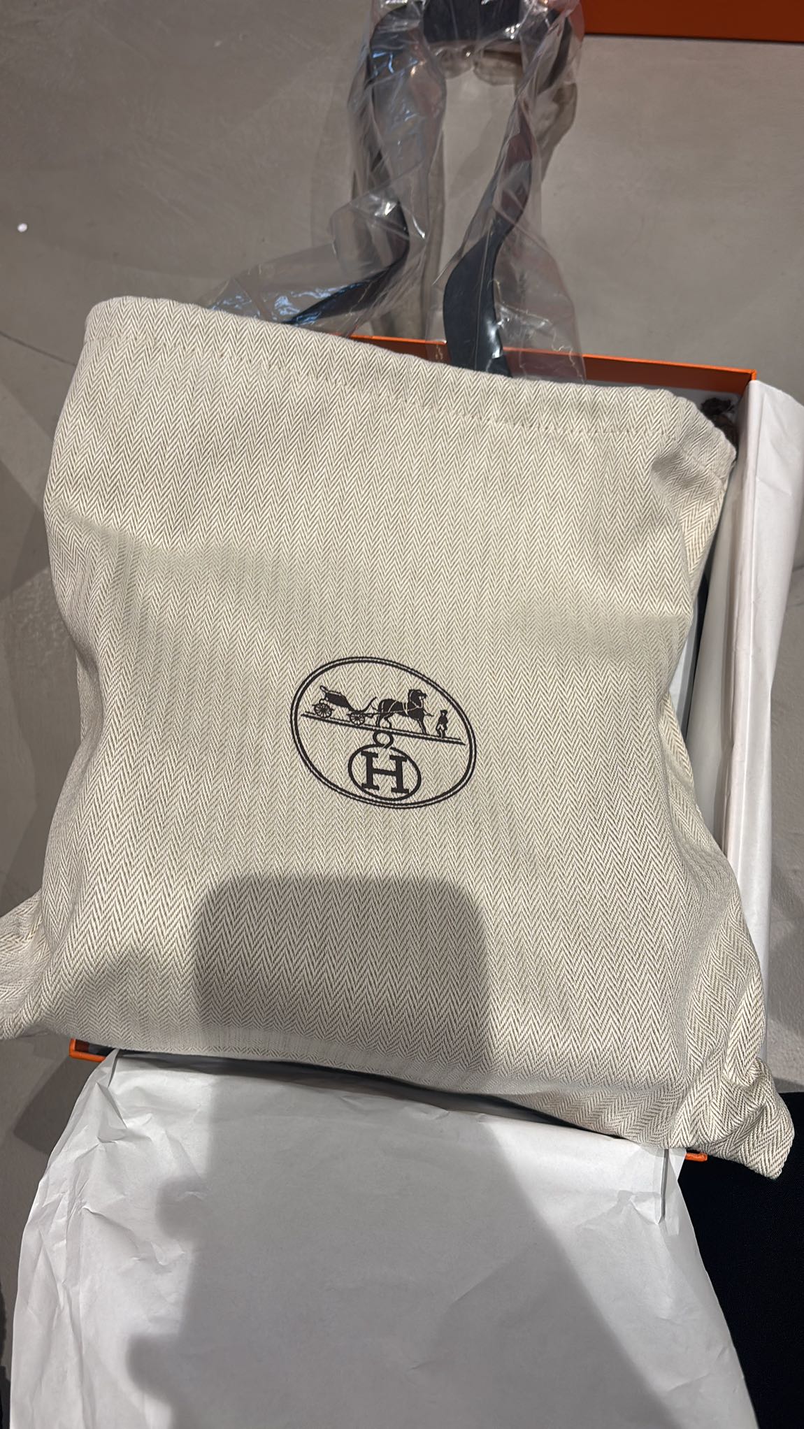 Hermes Herbag black 20 — görsel 5/6