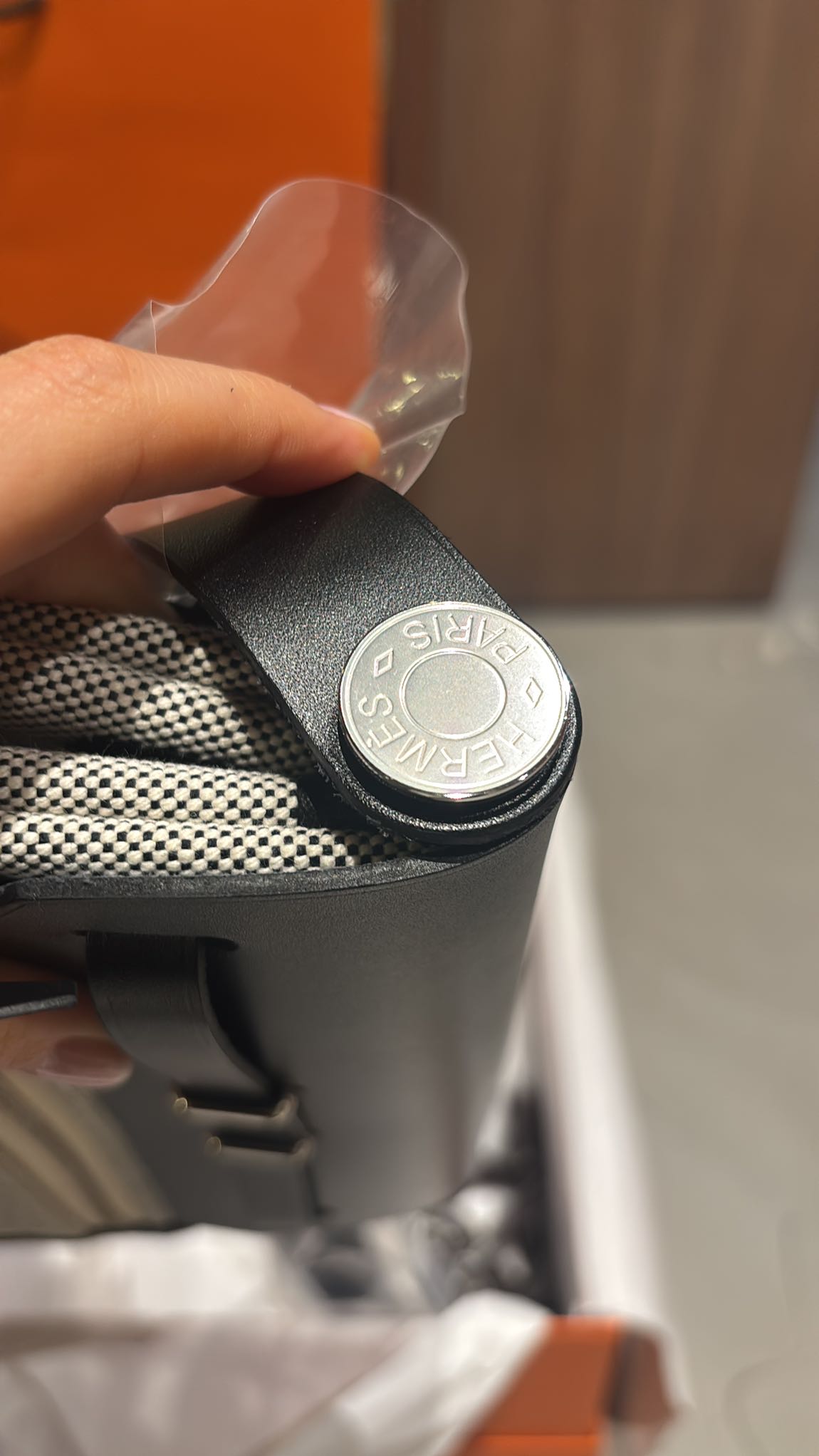 Hermes Herbag black 20 — görsel 6/6
