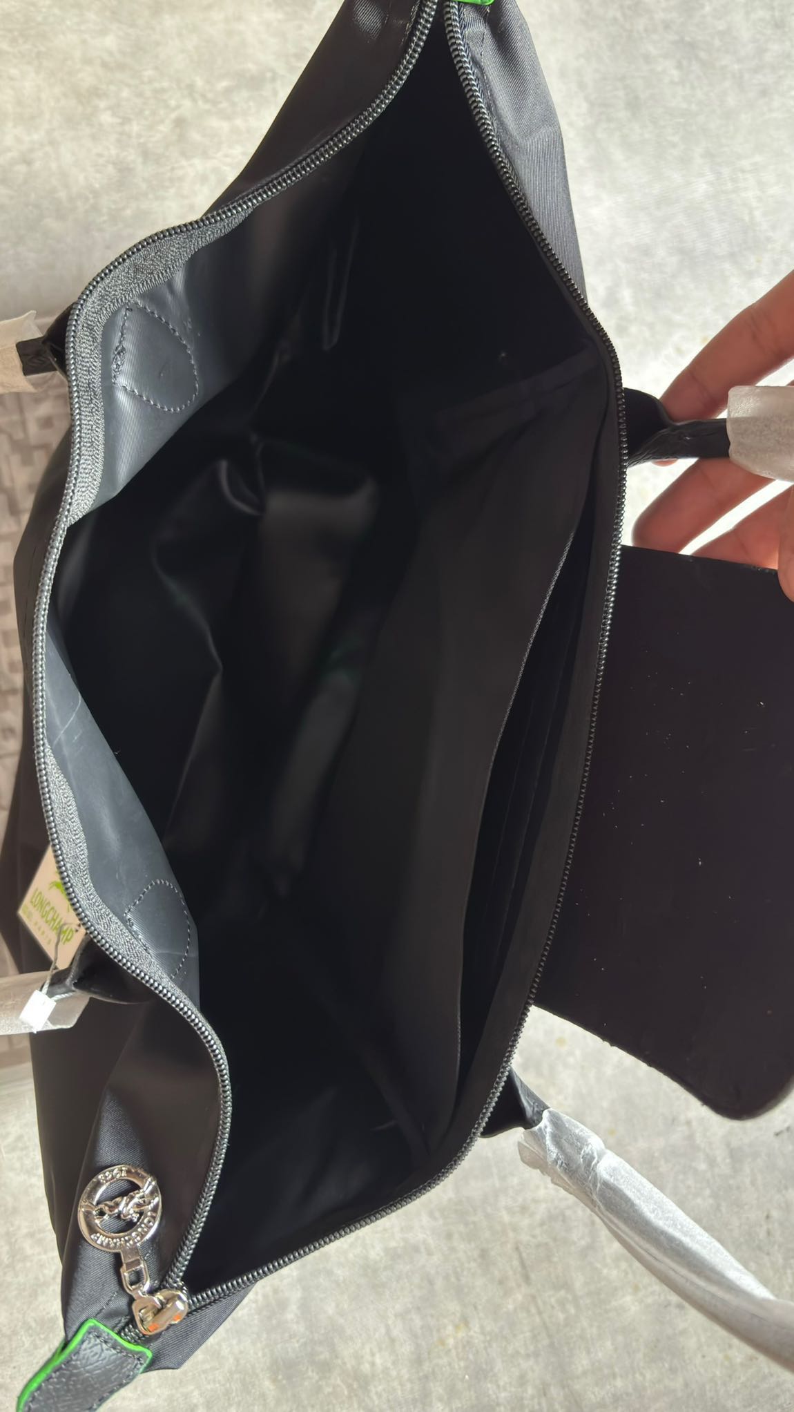 Longchamp Siyah Omuz Çantası — görsel 4/5