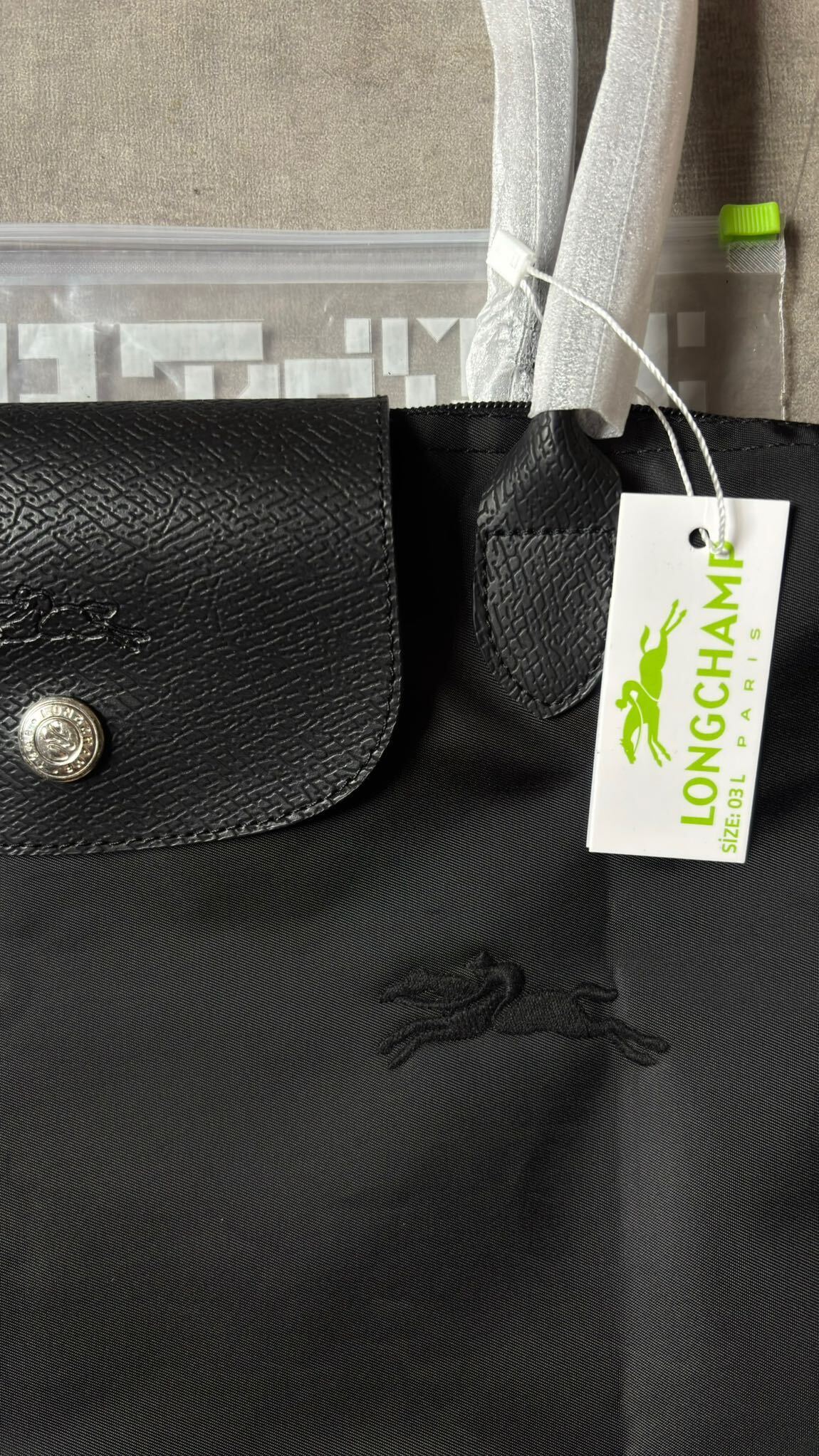 Longchamp Siyah Omuz Çantası — görsel 3/5