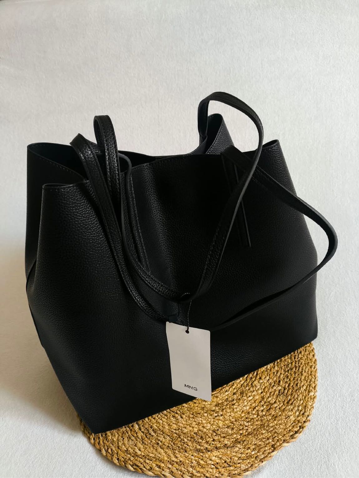 Mango kopça kapamalı shopper Çanta — görsel 3/9