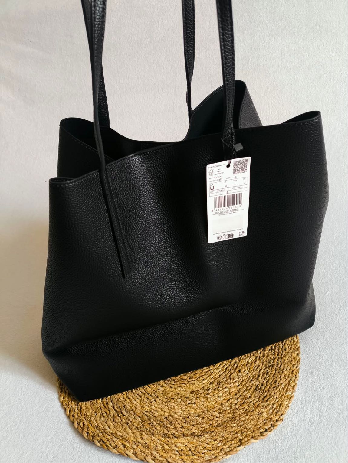 Mango kopça kapamalı shopper Çanta — görsel 9/9