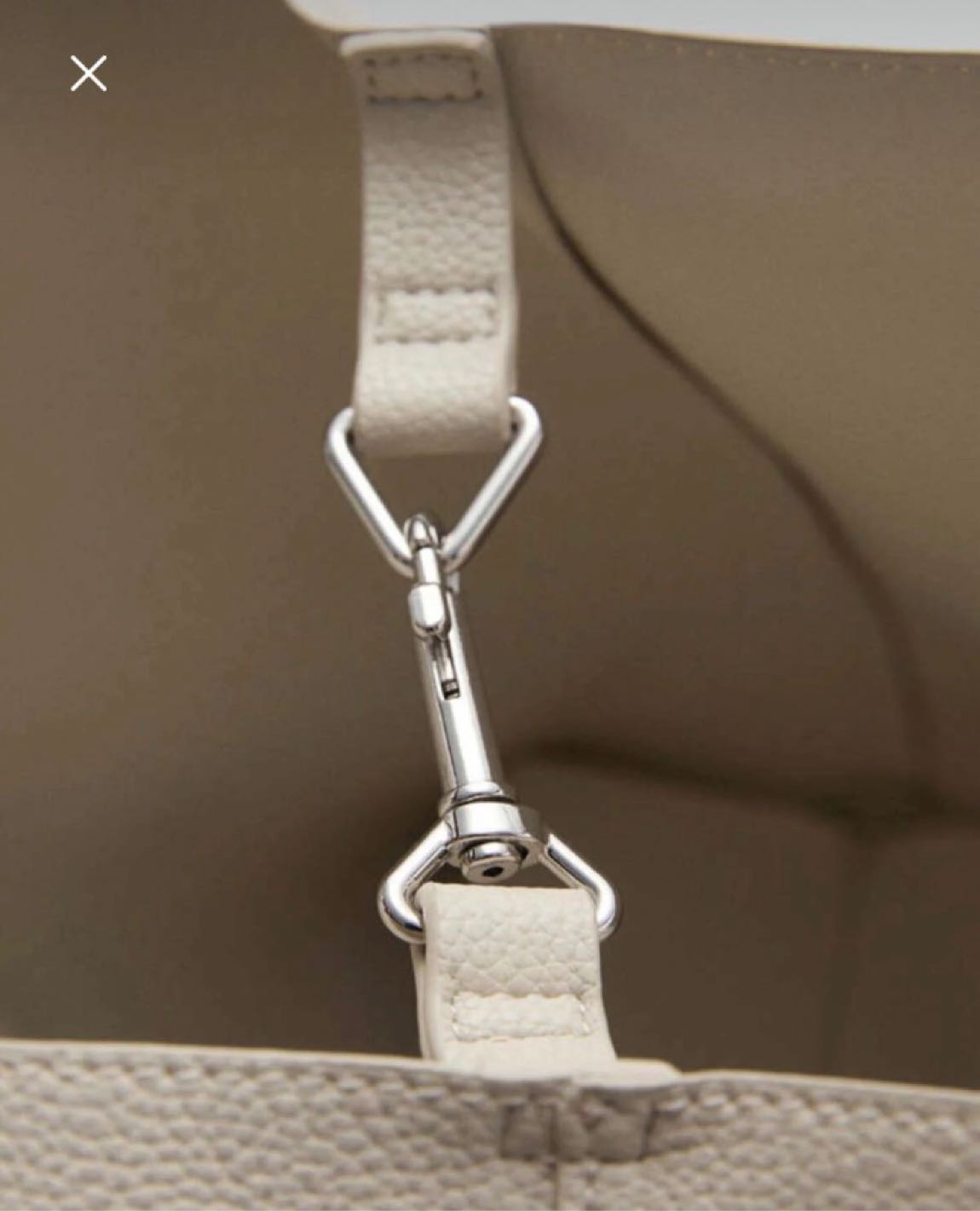 OrjMango kopça kapamalı shopper Çanta — görsel 8/8