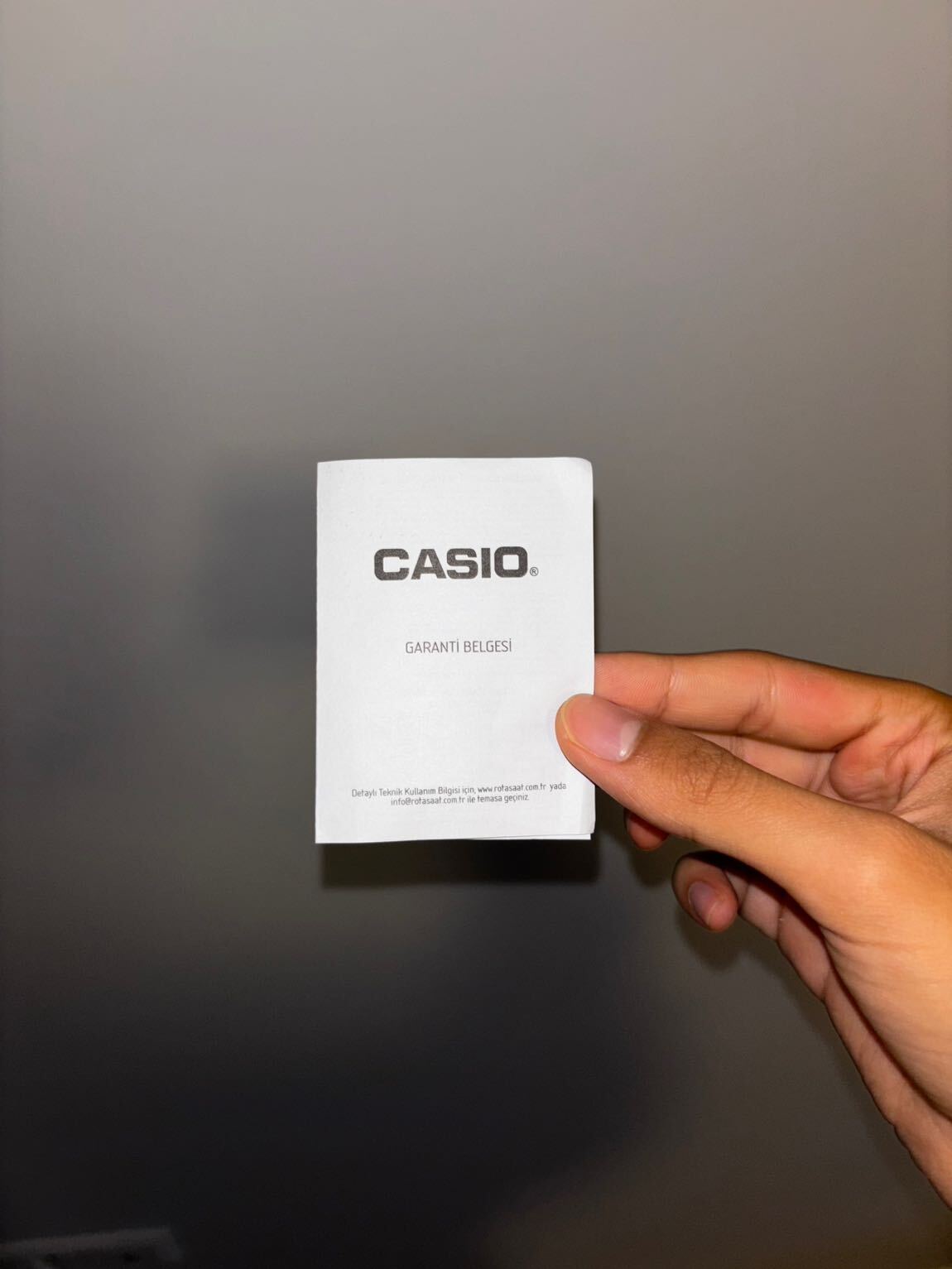 Casio Deri saat — görsel 4/4