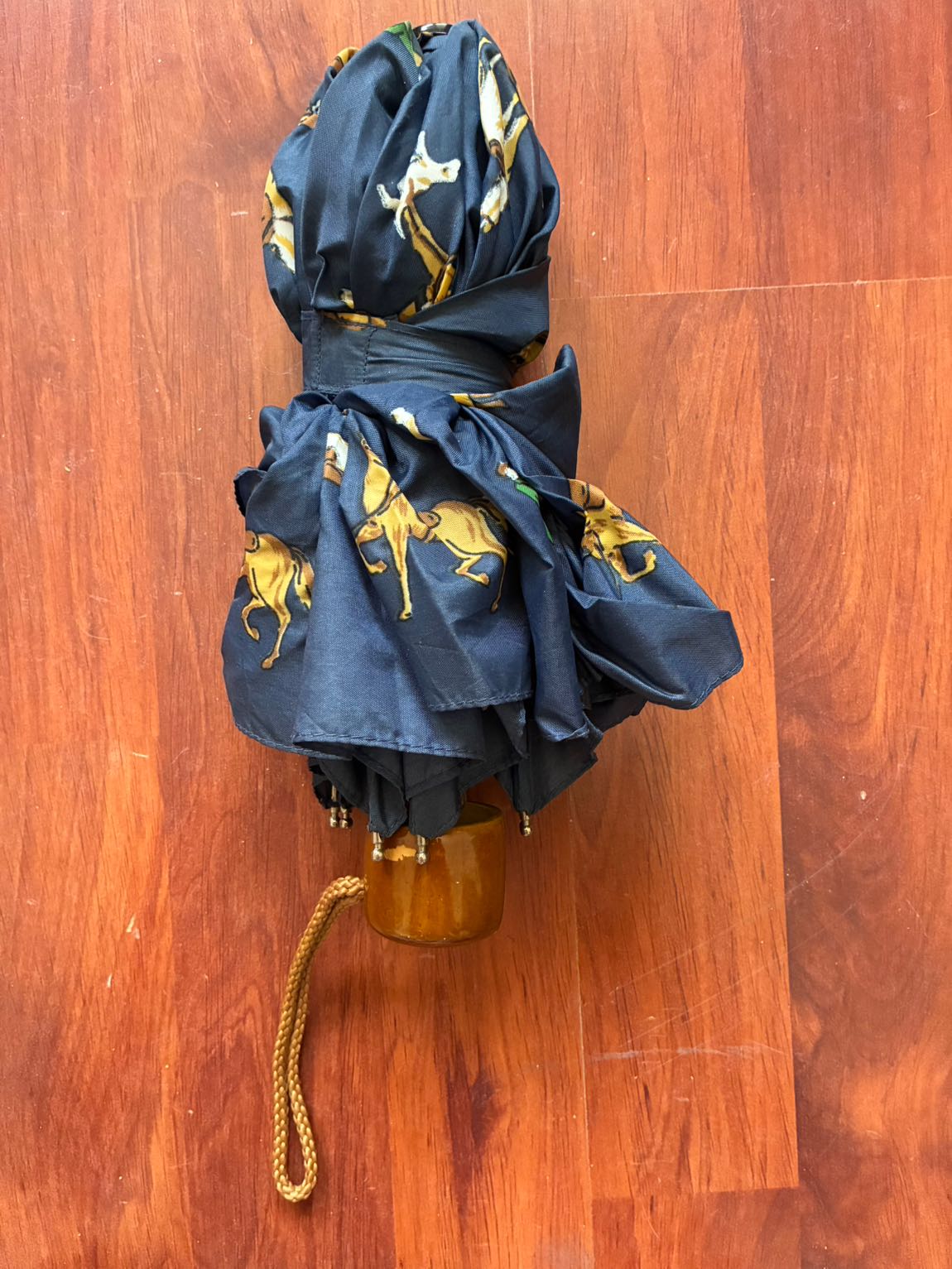 At Desenli UV filtre OTomatik Şemsiye — görsel 4/6