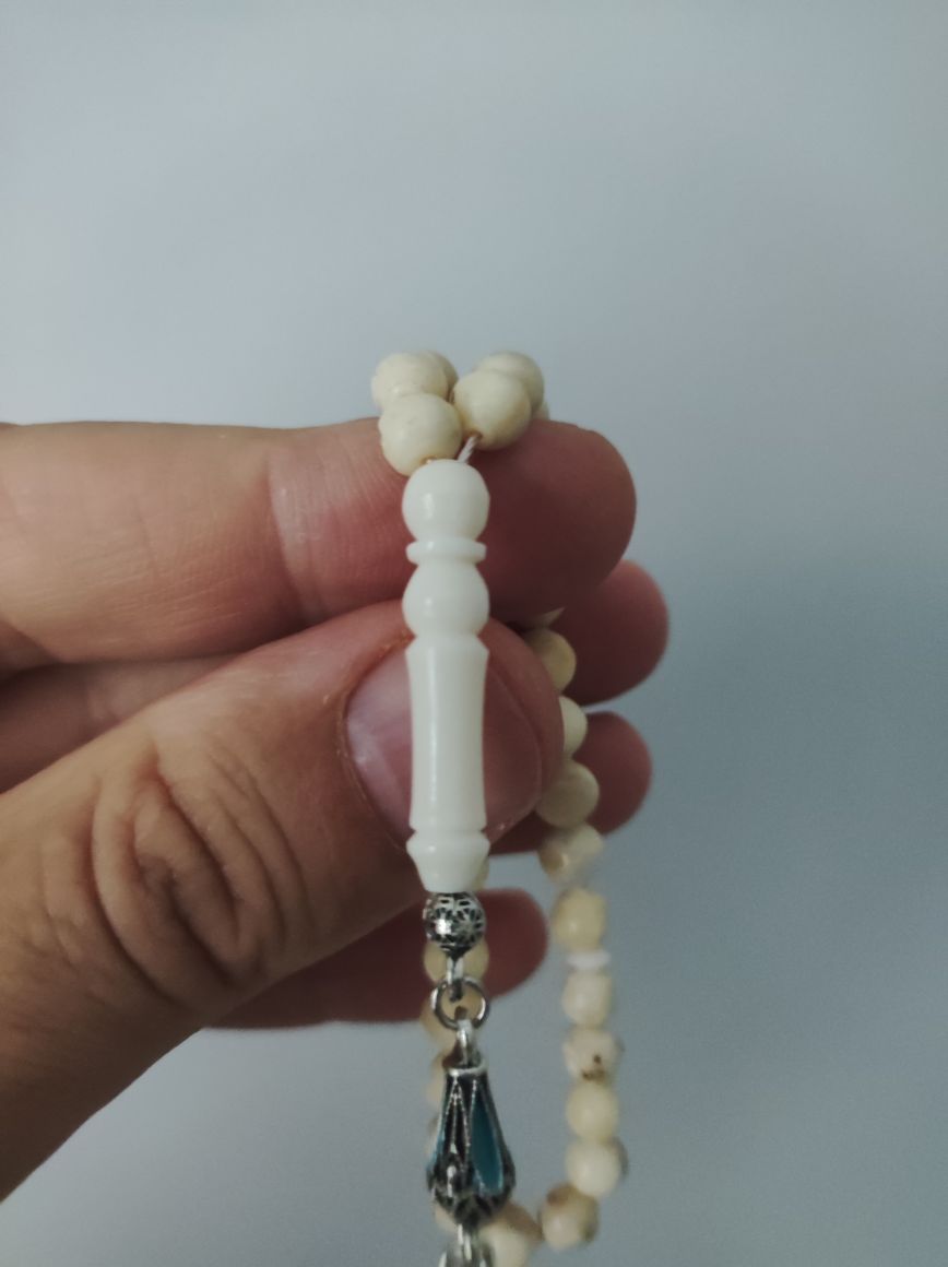 Sandık Çıkması Antika Kemik Tesbih — görsel 5/8