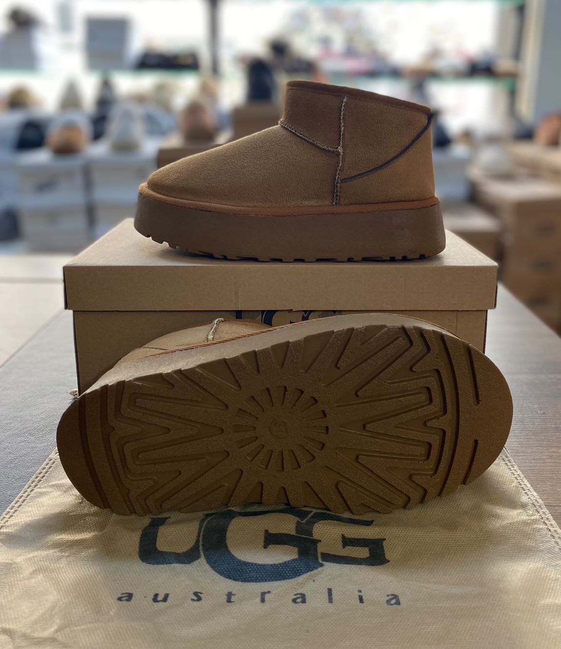 İTHAL UGG MİNİ PLATFORM — görsel 2/3