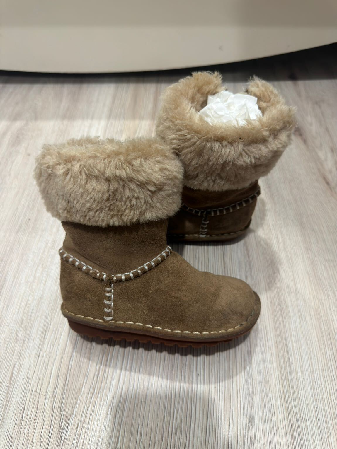 Orijinal Clarks hakiki süet çizme — görsel 5/9