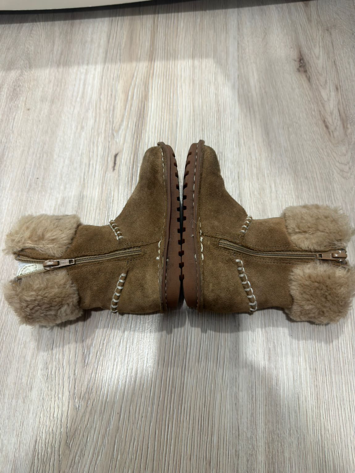 Orijinal Clarks hakiki süet çizme — görsel 6/9