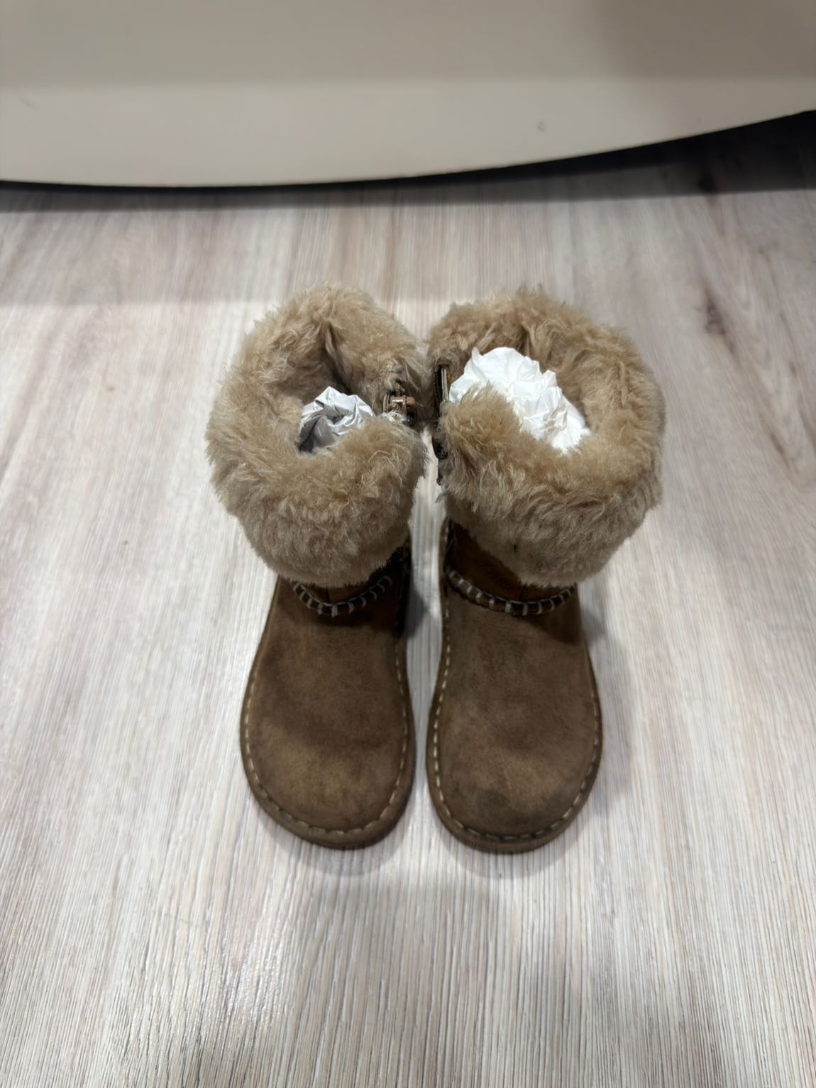Orijinal Clarks hakiki süet çizme — görsel 3/9