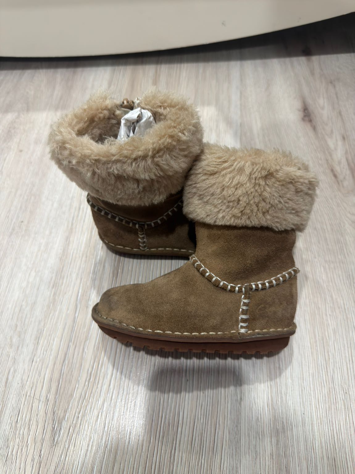 Orijinal Clarks hakiki süet çizme — görsel 4/9