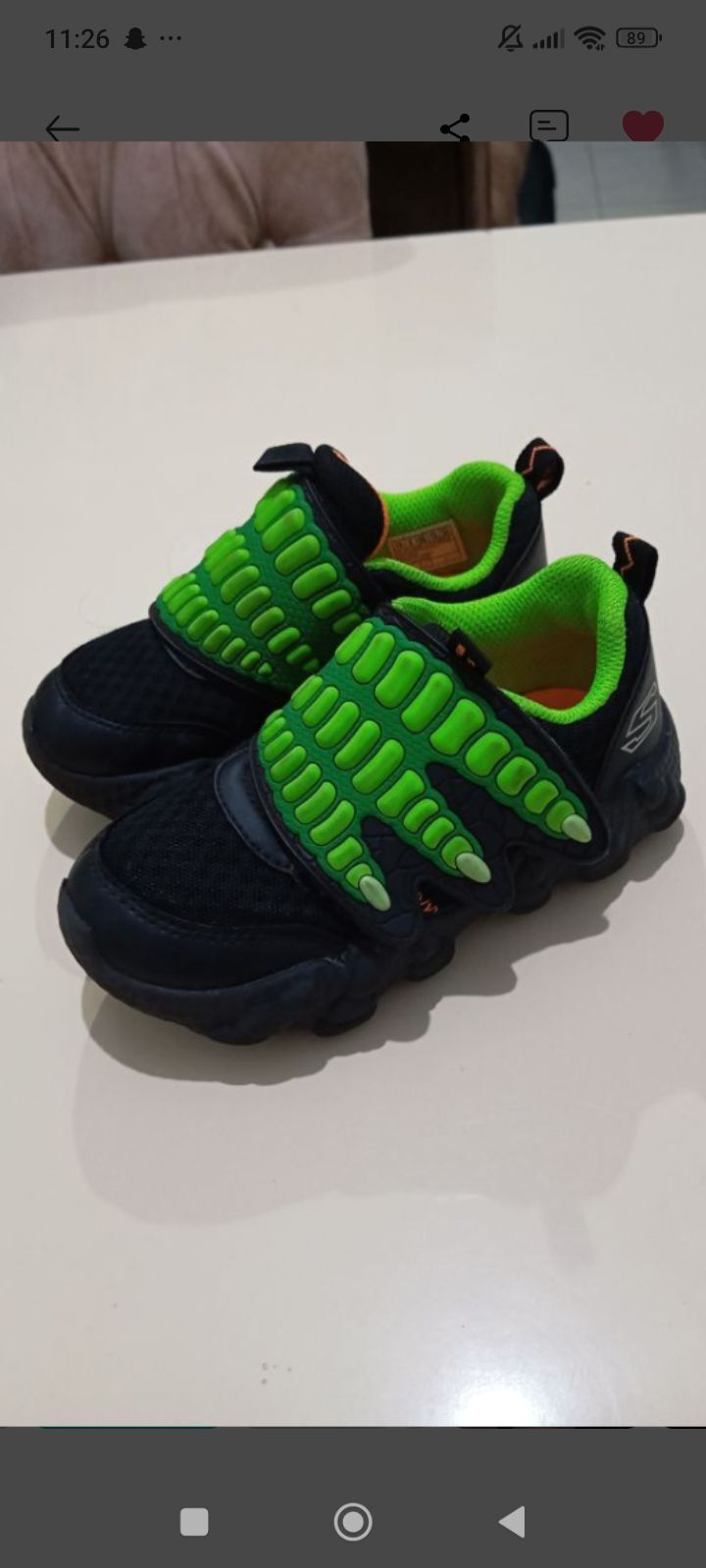 Skechers Siyah Yürüyüş Ayakkabısı — görsel 3/6