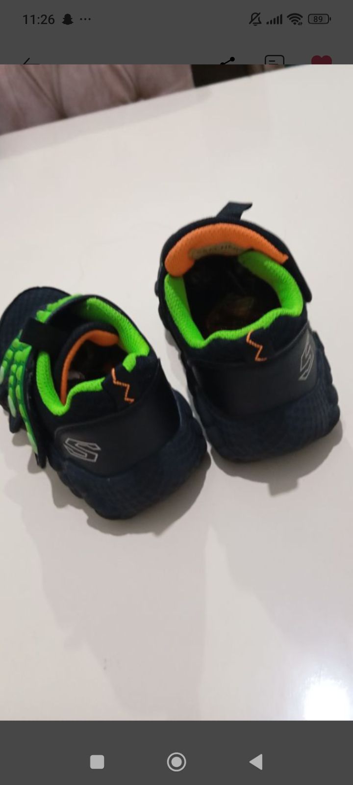 Skechers Siyah Yürüyüş Ayakkabısı — görsel 4/6