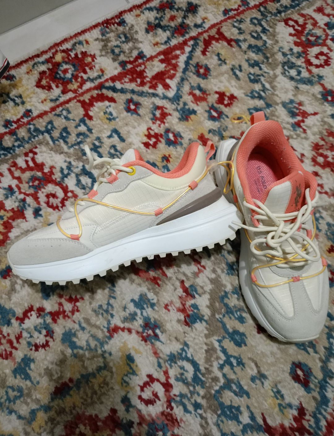 US Polo Beyaz Sneaker — görsel 3/5
