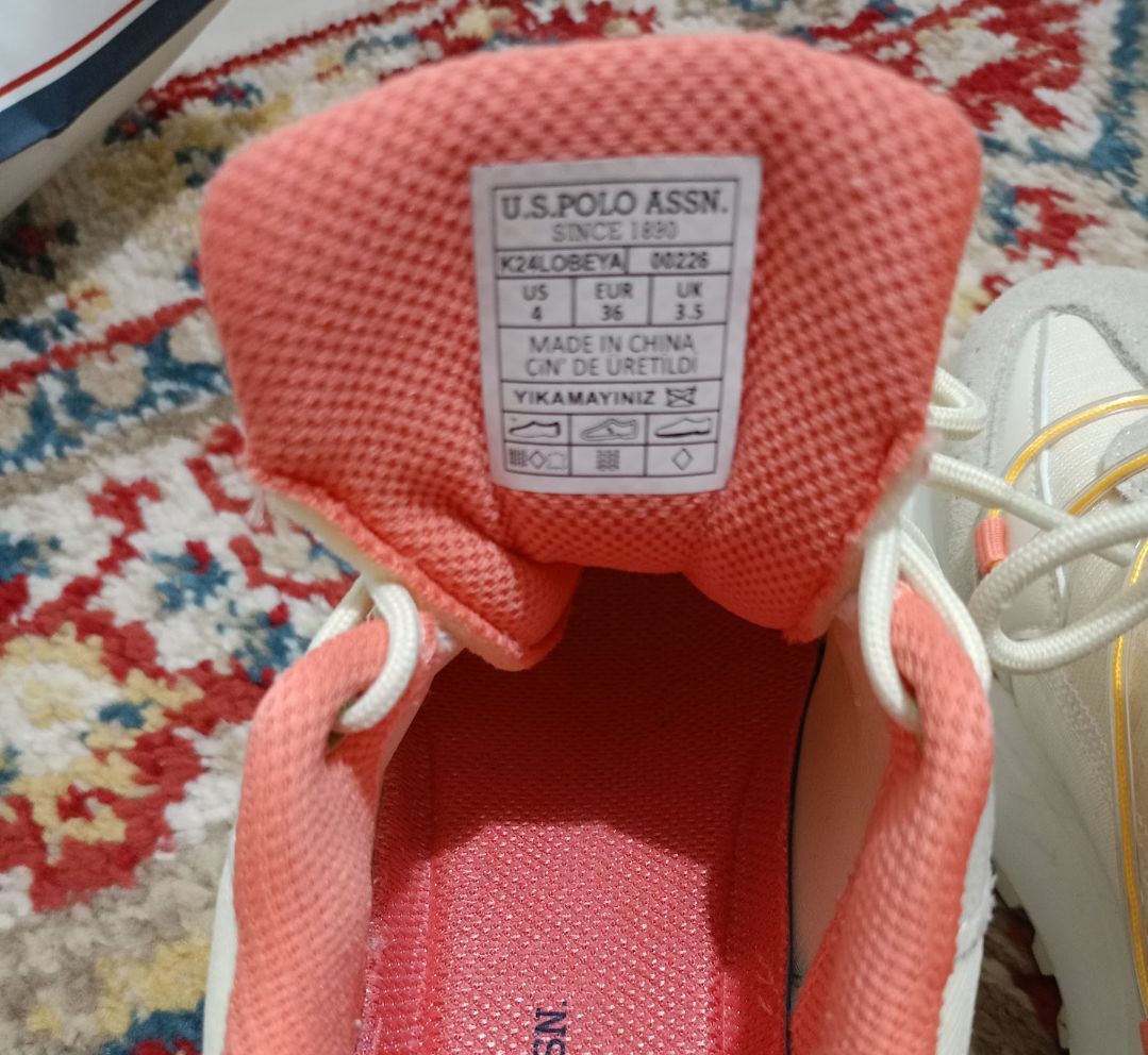 US Polo Beyaz Sneaker — görsel 4/5