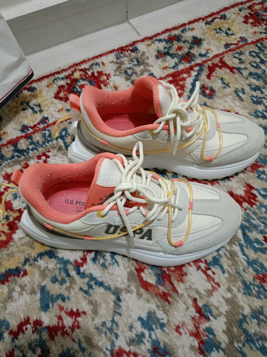 US Polo Beyaz Sneaker — görsel 2/5