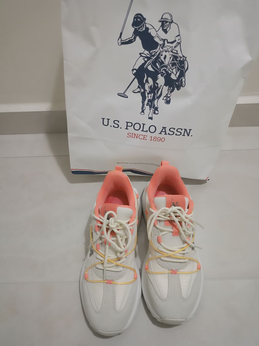 US Polo Beyaz Sneaker — görsel 5/5