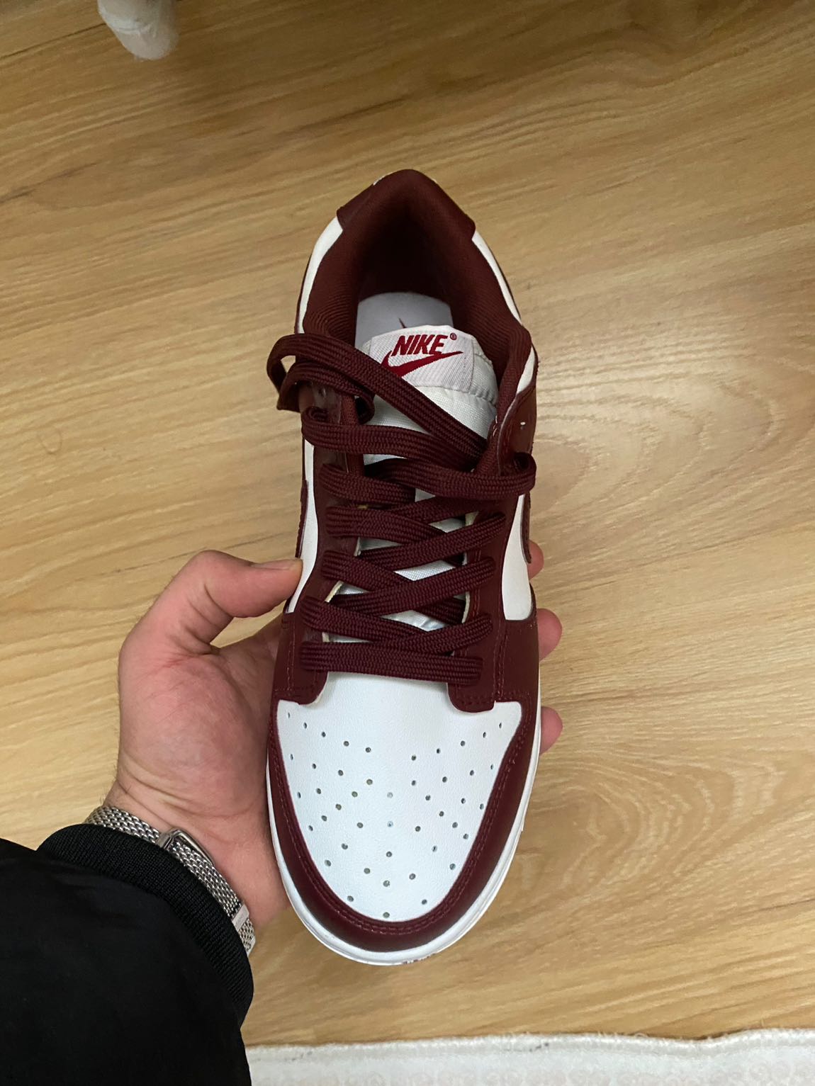 Nike Sneaker Beyaz Bordo — görsel 3/5