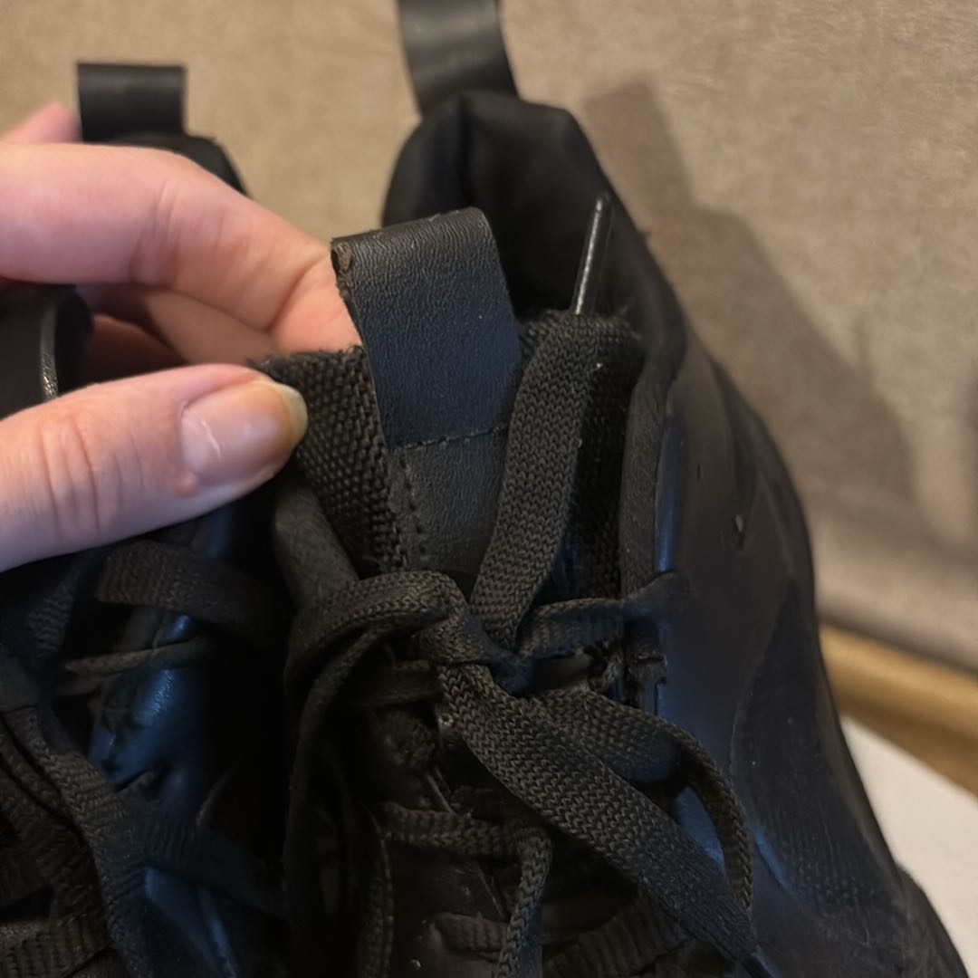 Fabrika Siyah Sneaker Ayakkabı — görsel 4/11